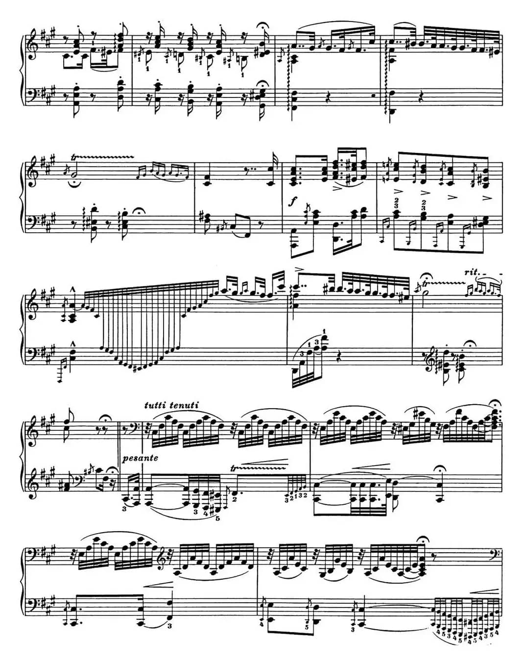 李斯特 匈牙利狂想曲 Hungarian Rhapsodies S.244 No.8