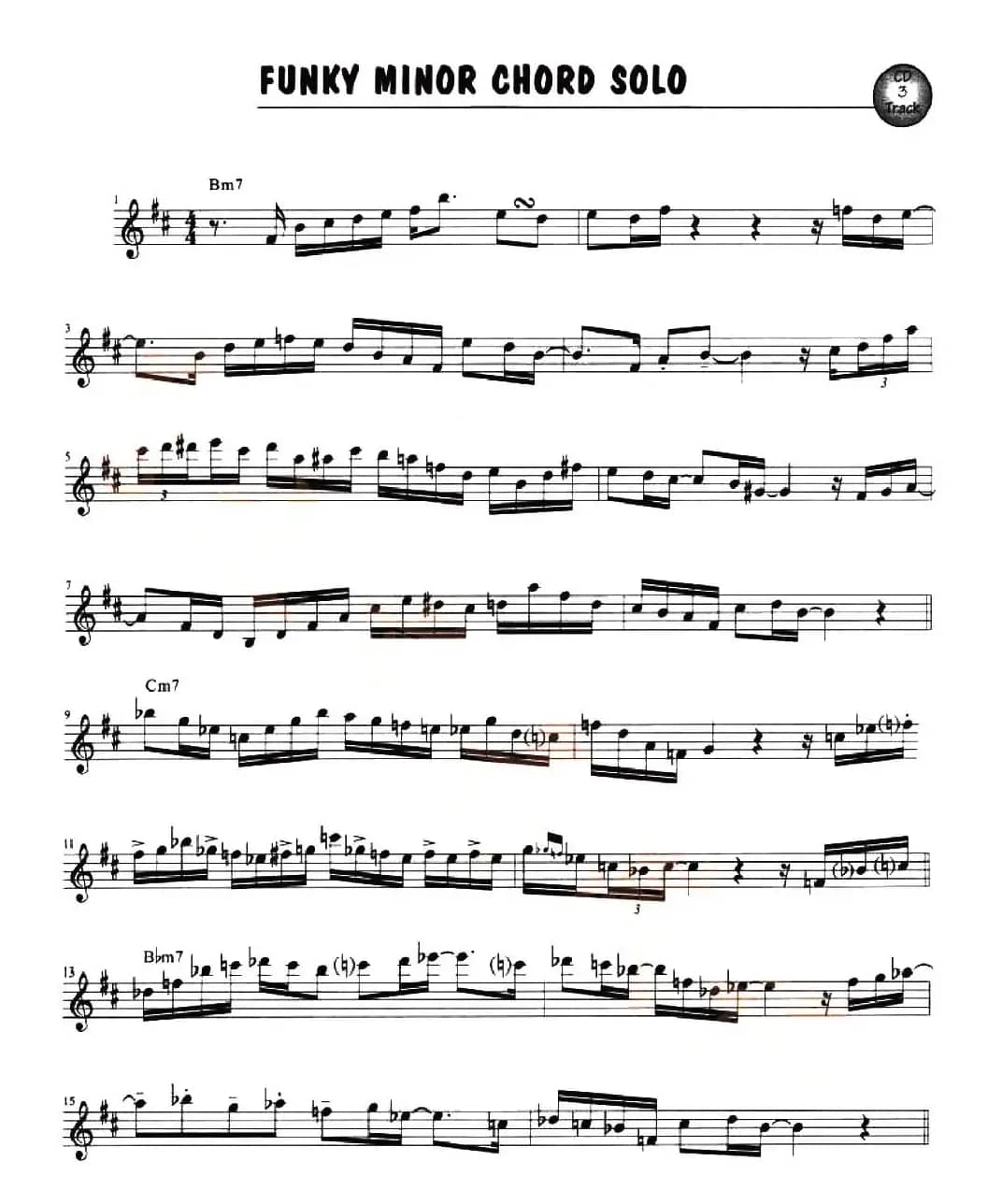 FUNKY MINOR CHORD SOLO