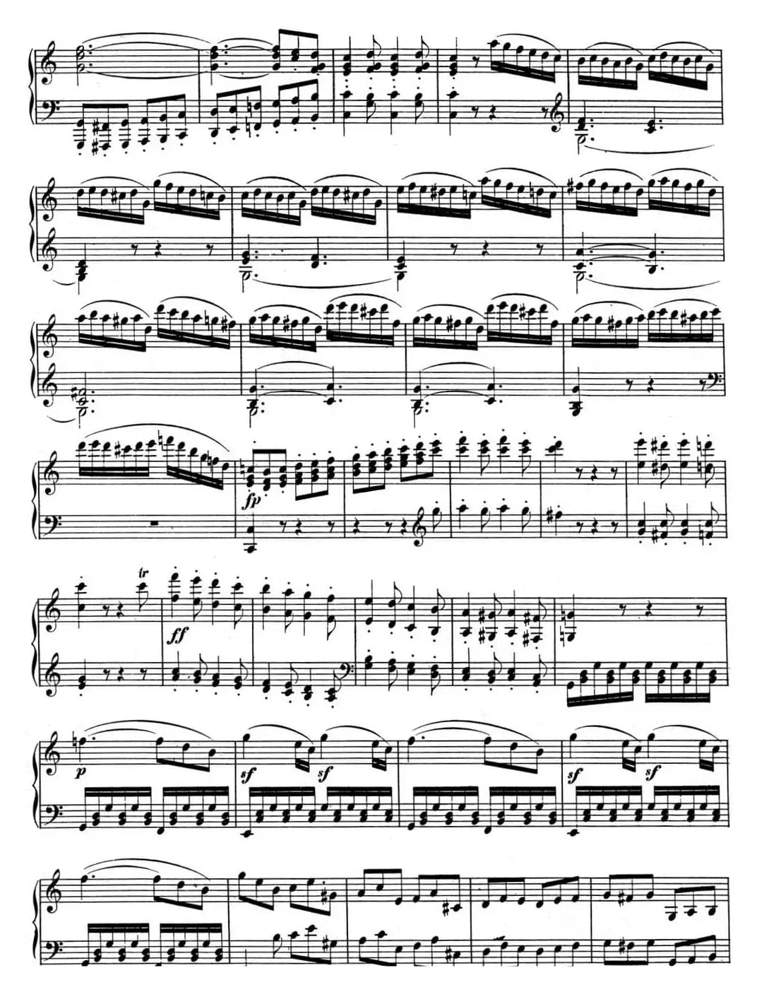 贝多芬钢琴奏鸣曲03 C大调 Op.2 No.3 C major