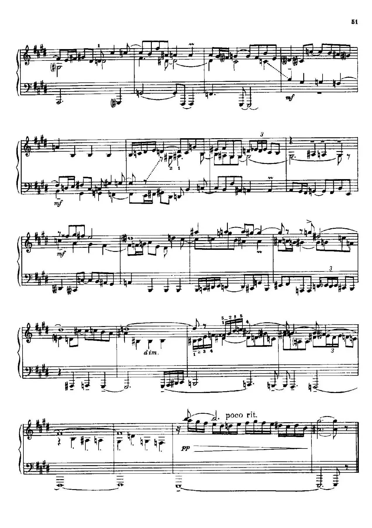 24 Preludes and Fugues Part.1 Op.45(24首前奏曲与赋格·第一部分·9)