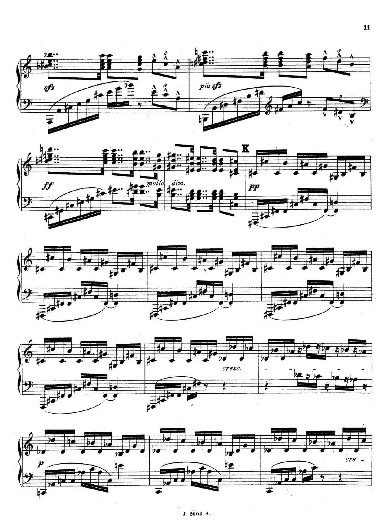 Symphony on a French Mountain Air Op.25（法国山歌交响曲·钢琴独奏·Ⅰ）