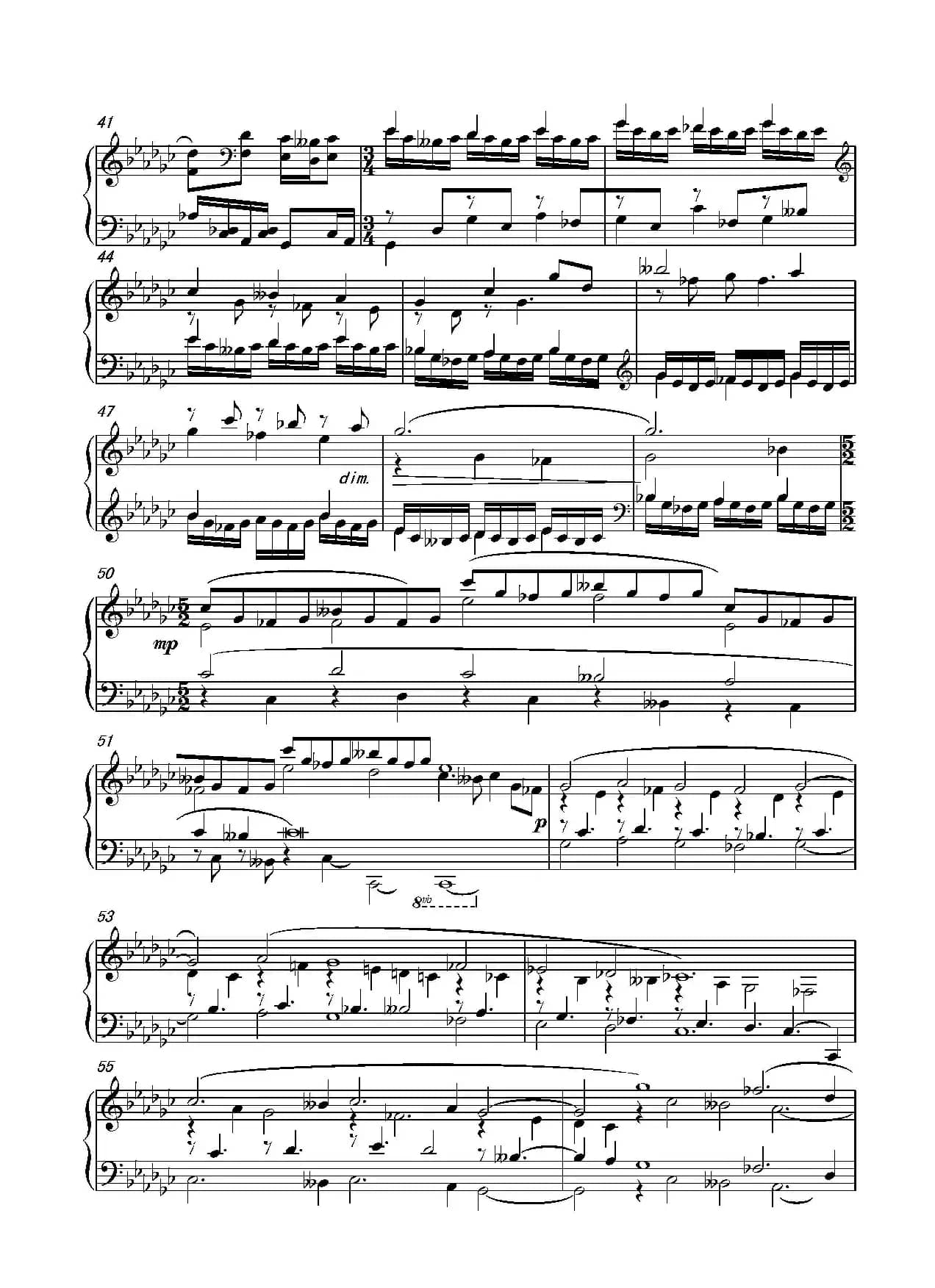 第十九钢琴奏鸣曲（读李清照《凤凰台上忆吹箫》有感）（三个乐章）