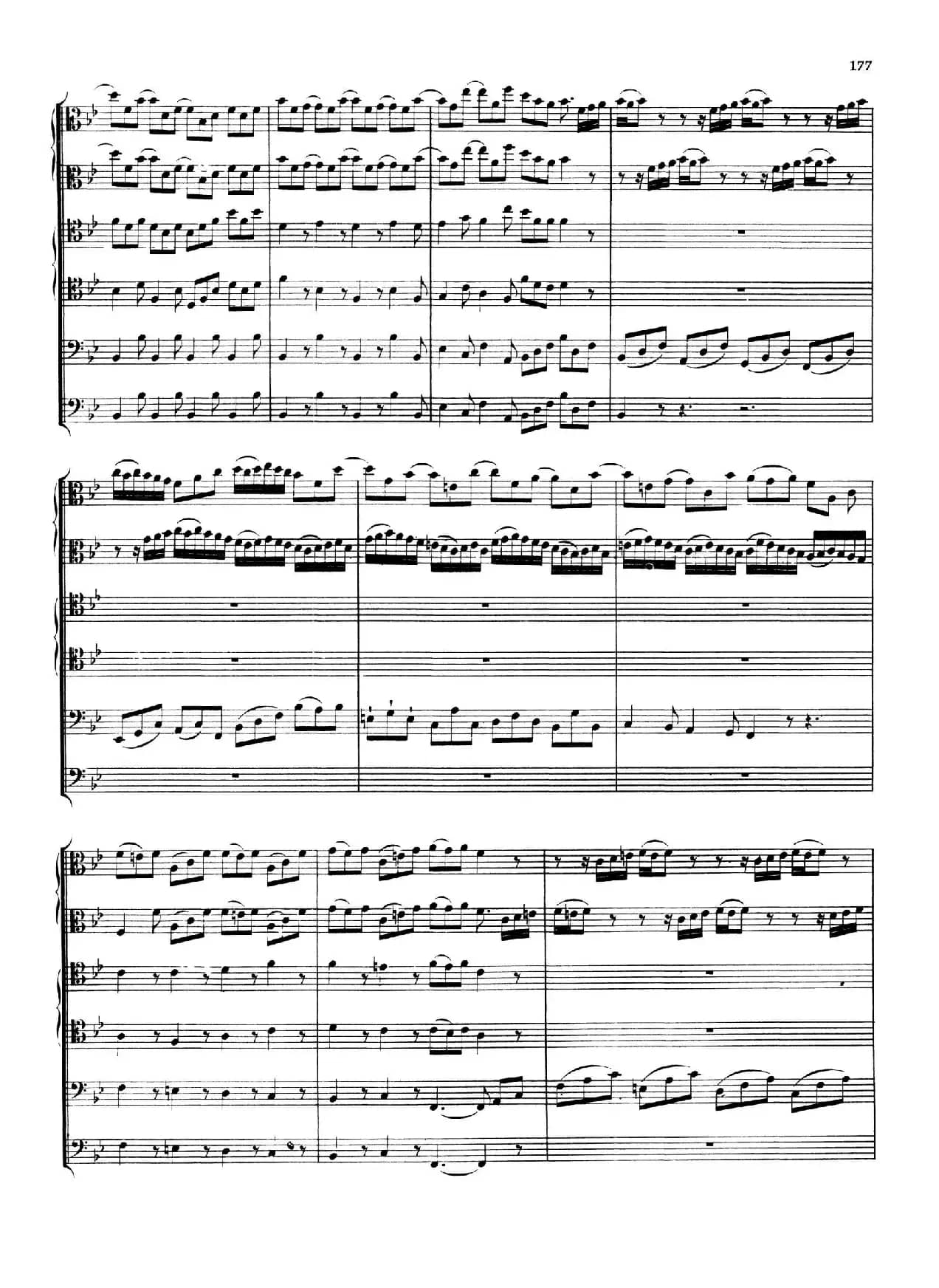 Brandenburg Concerto No.6 in B-flat Major（勃兰登堡协奏曲第六号）