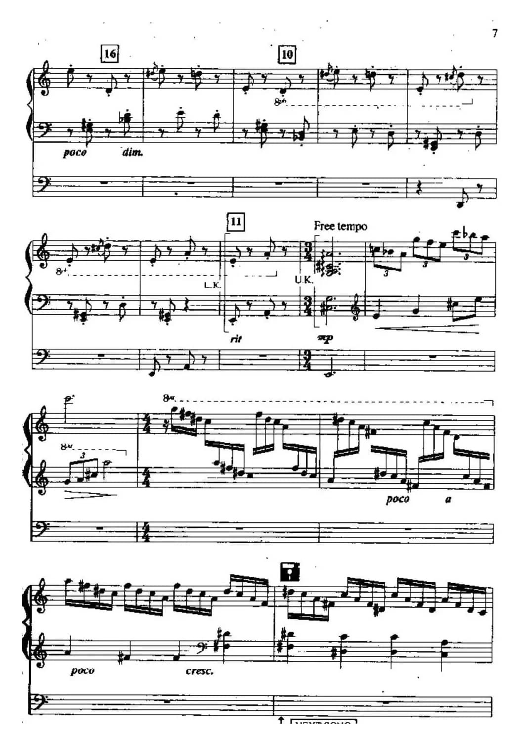 帕格尼尼主题狂想曲（双排键电子琴）