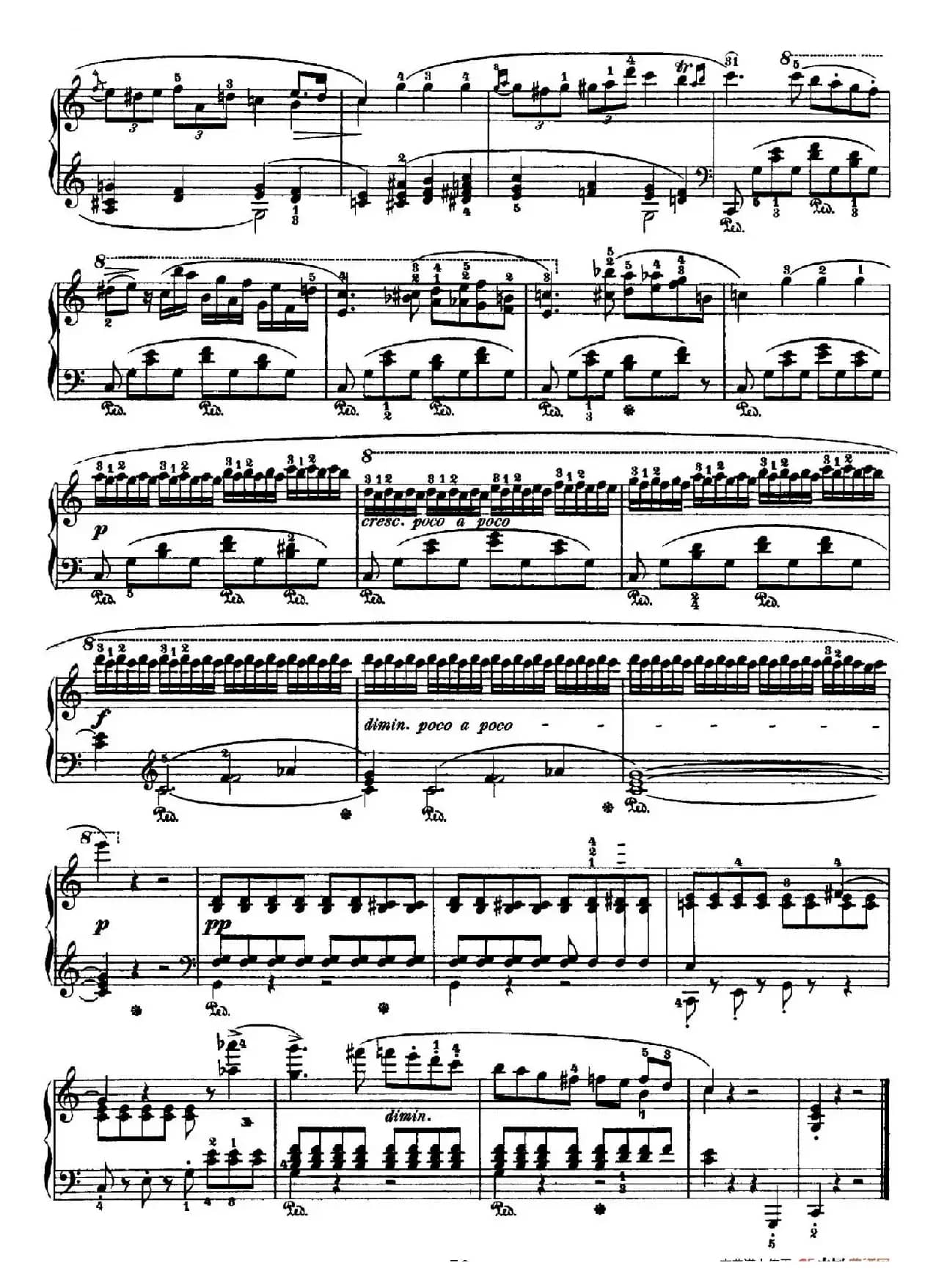 Nocturne No.14 in C Major（C大调第十四号夜曲）