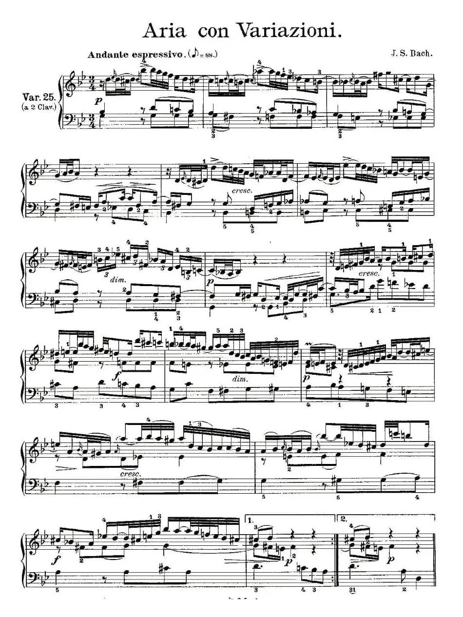 Aria con Variazioni 之25