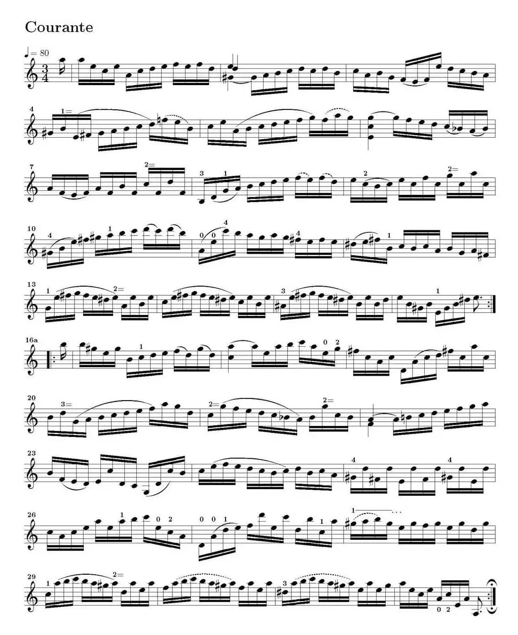 Six Suite Violincello Solo senza Basso(Suite II)(6首无伴奏大提琴组曲·Ⅱ)