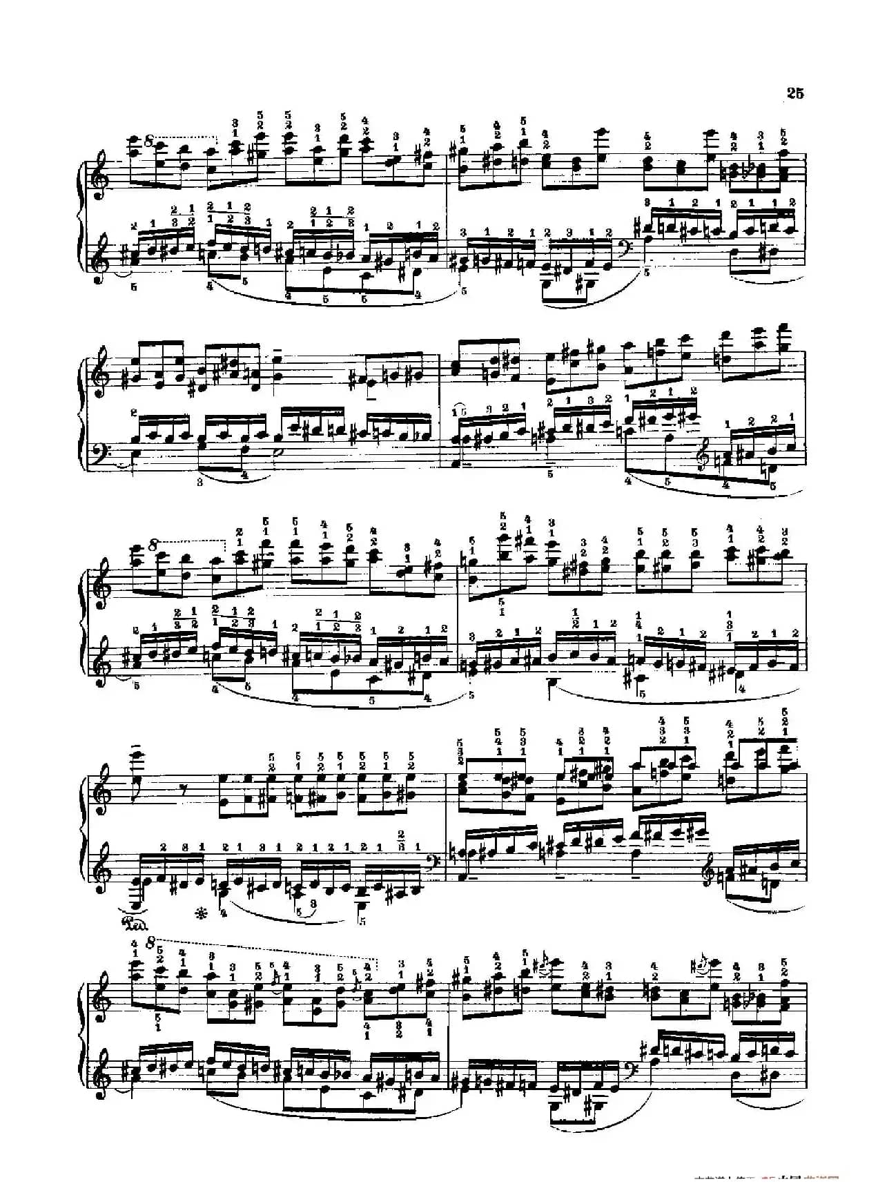 53首以肖邦练习曲为素材而作的练习曲（No.4）