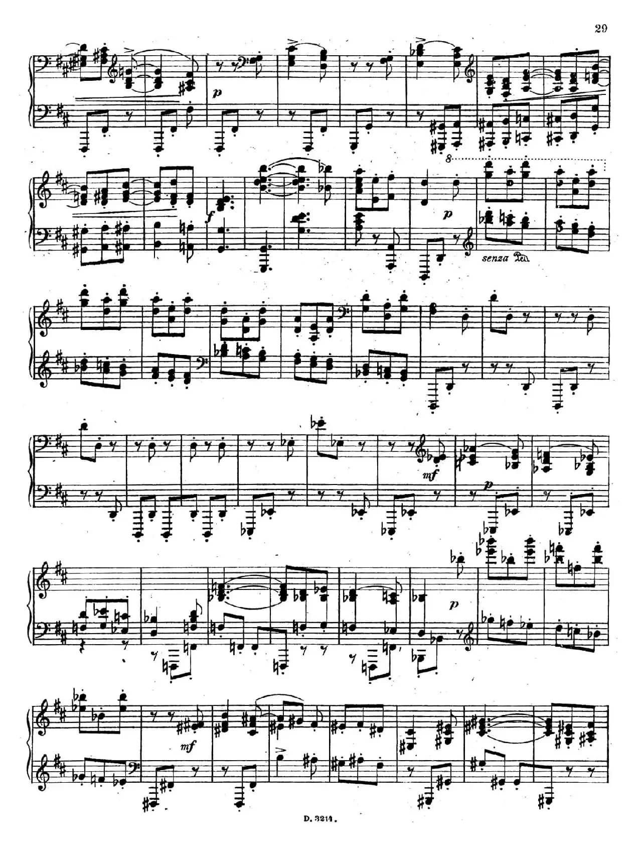 Four Pieces 4首小品 Op.2（Ⅳ）