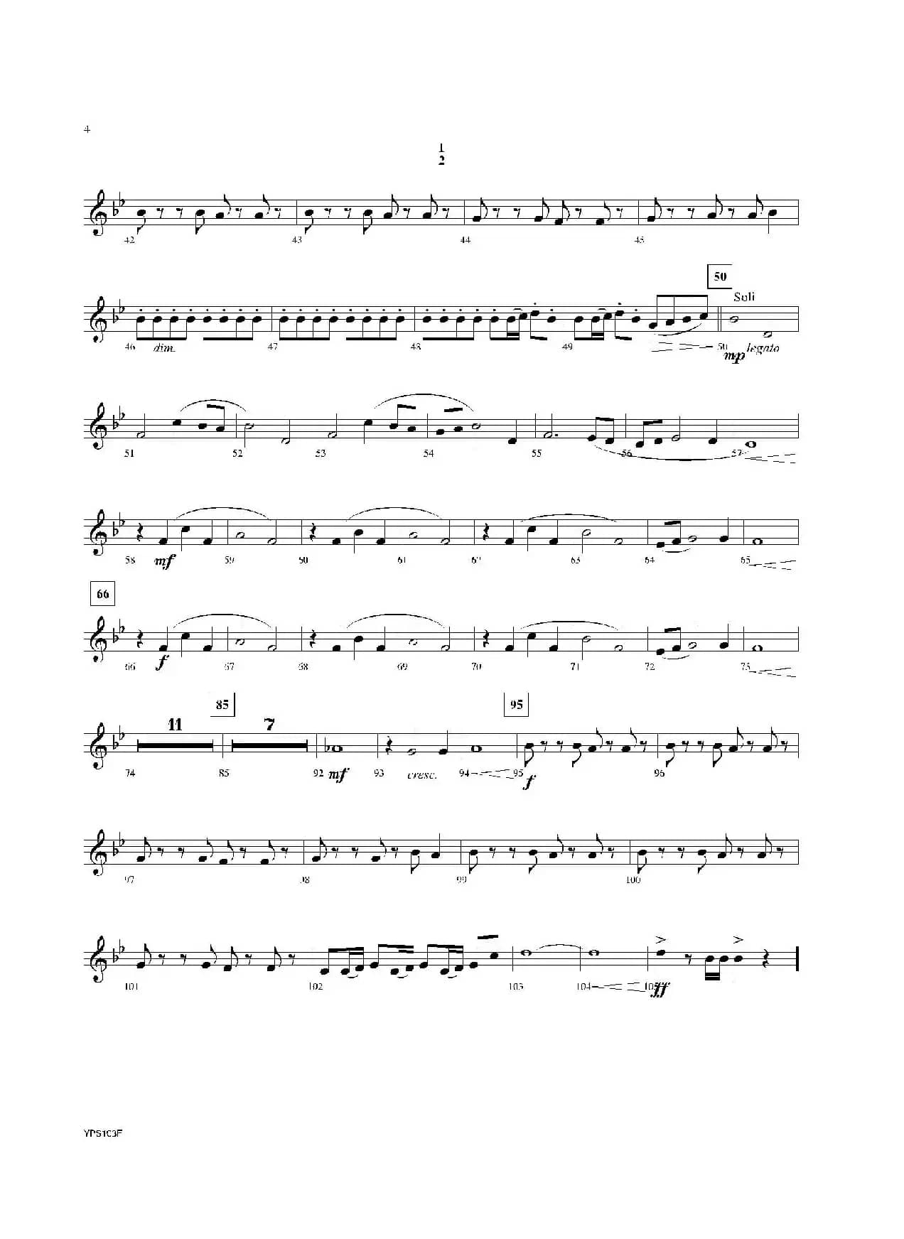 Dance of Harlequins（圆号分谱）