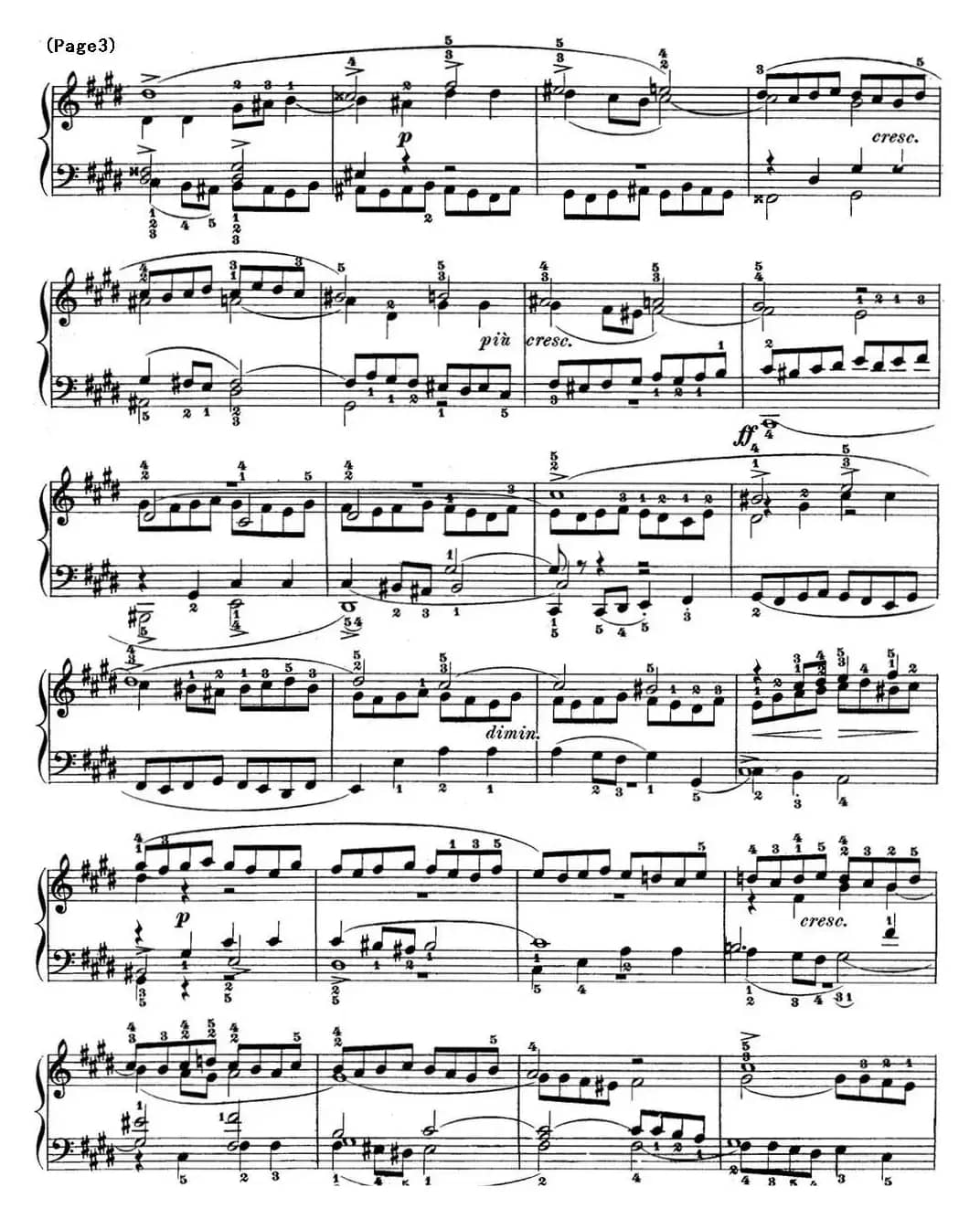 巴赫《平均律钢琴曲集·第一卷》之赋格曲（NO.4）