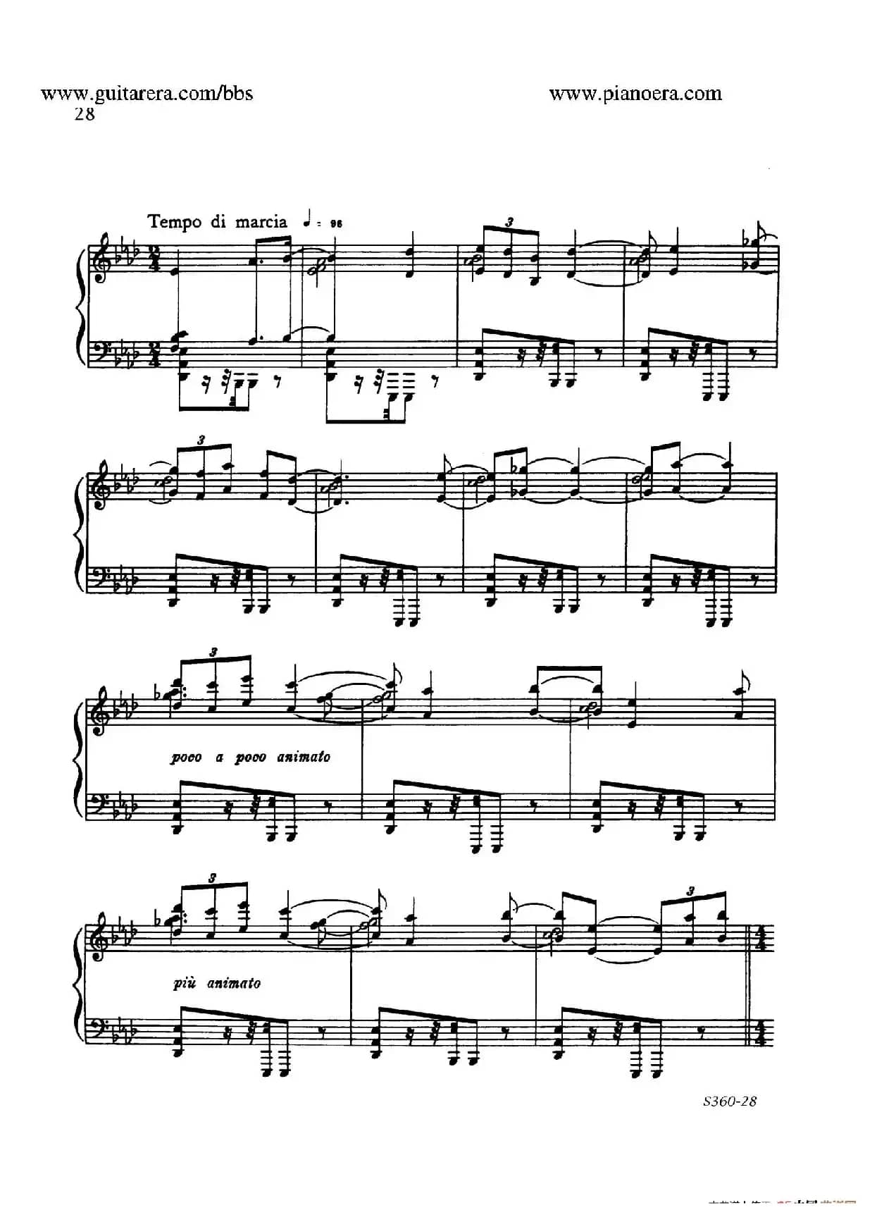Fourth Piano Sonata S.360（第四钢琴奏鸣曲）