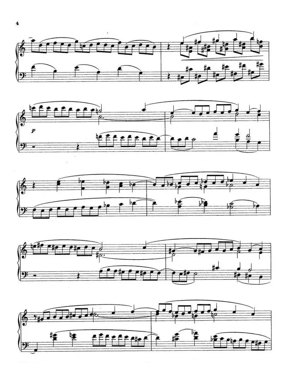 4 Lyric Pieces Op·74（4首抒情小品·1）