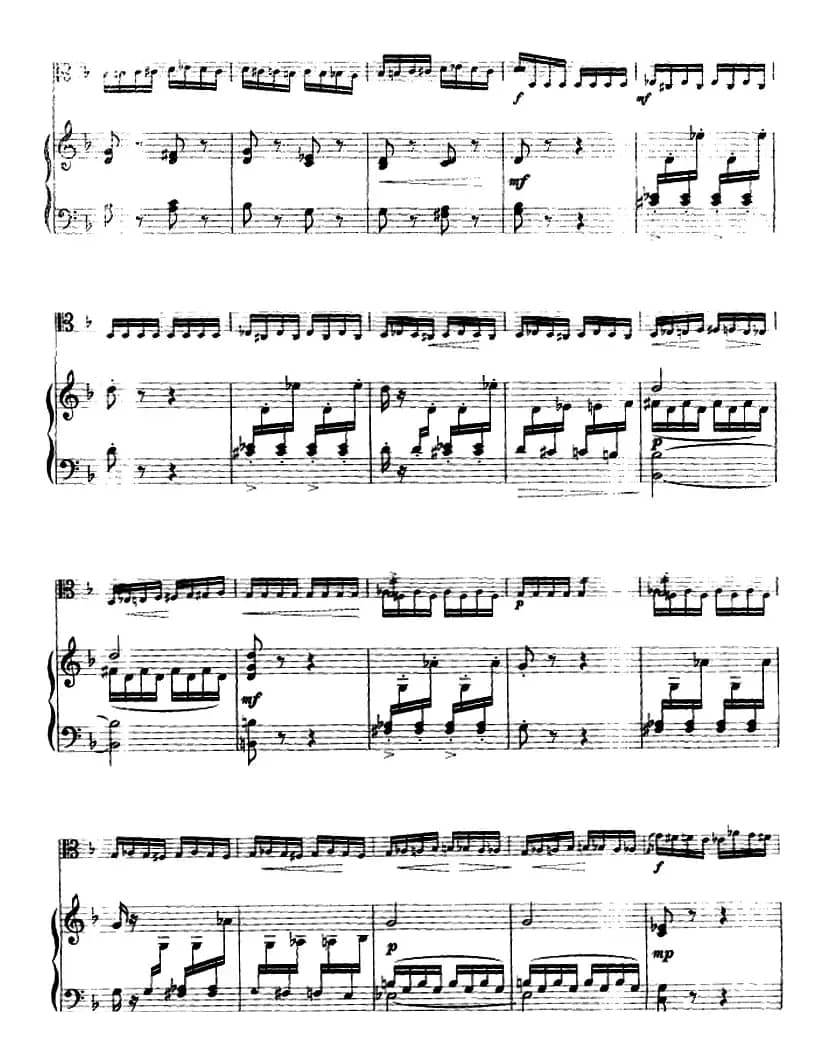 野蜂飞舞（中提琴+钢琴伴奏）