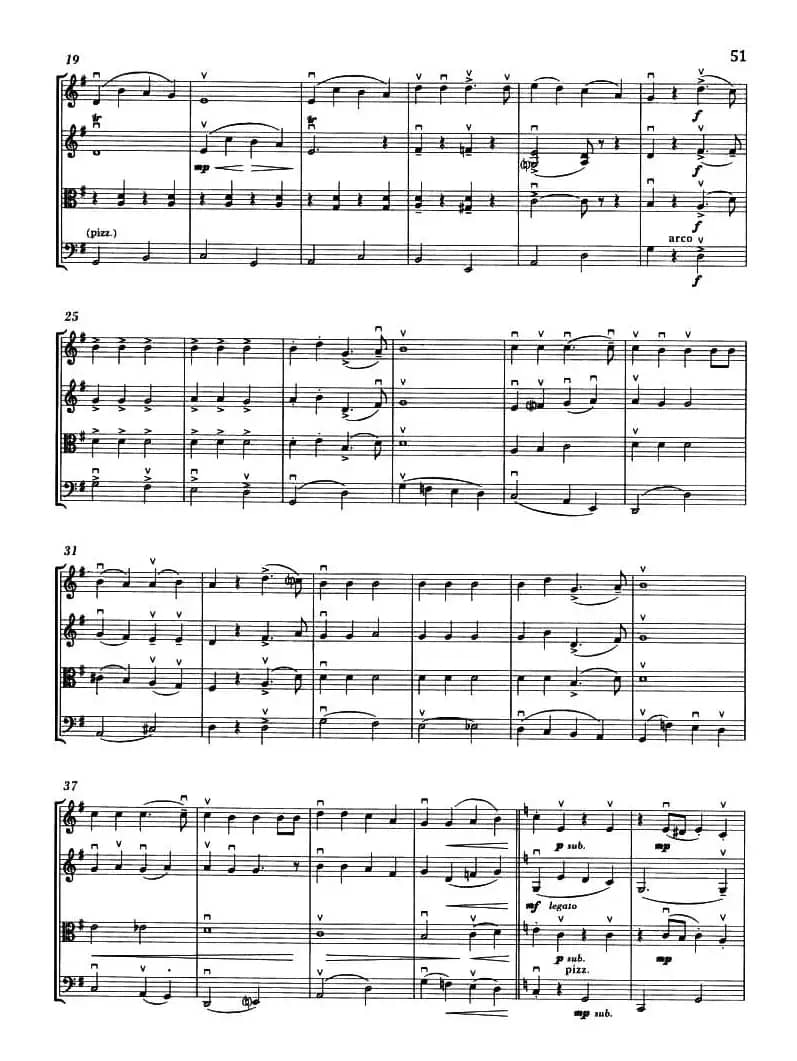 JINGLE BELLS（铃儿响叮当）（弦乐四重奏）