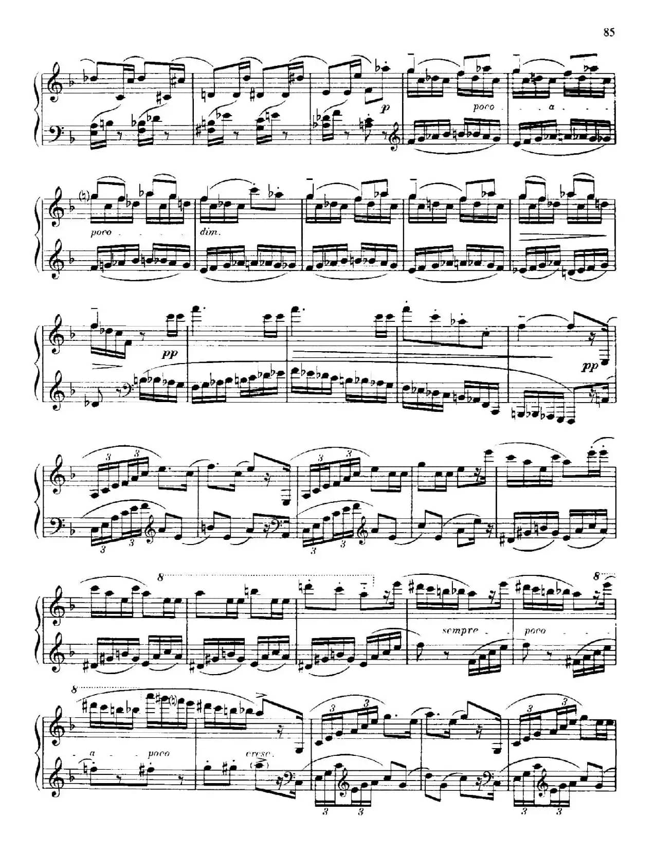 Piano Sonata No.3 in F Major Op.46（F大调第三钢琴奏鸣曲·Ⅲ）