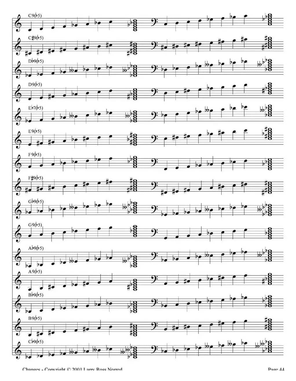 Changes（爵士乐和弦教材）（P41-60）