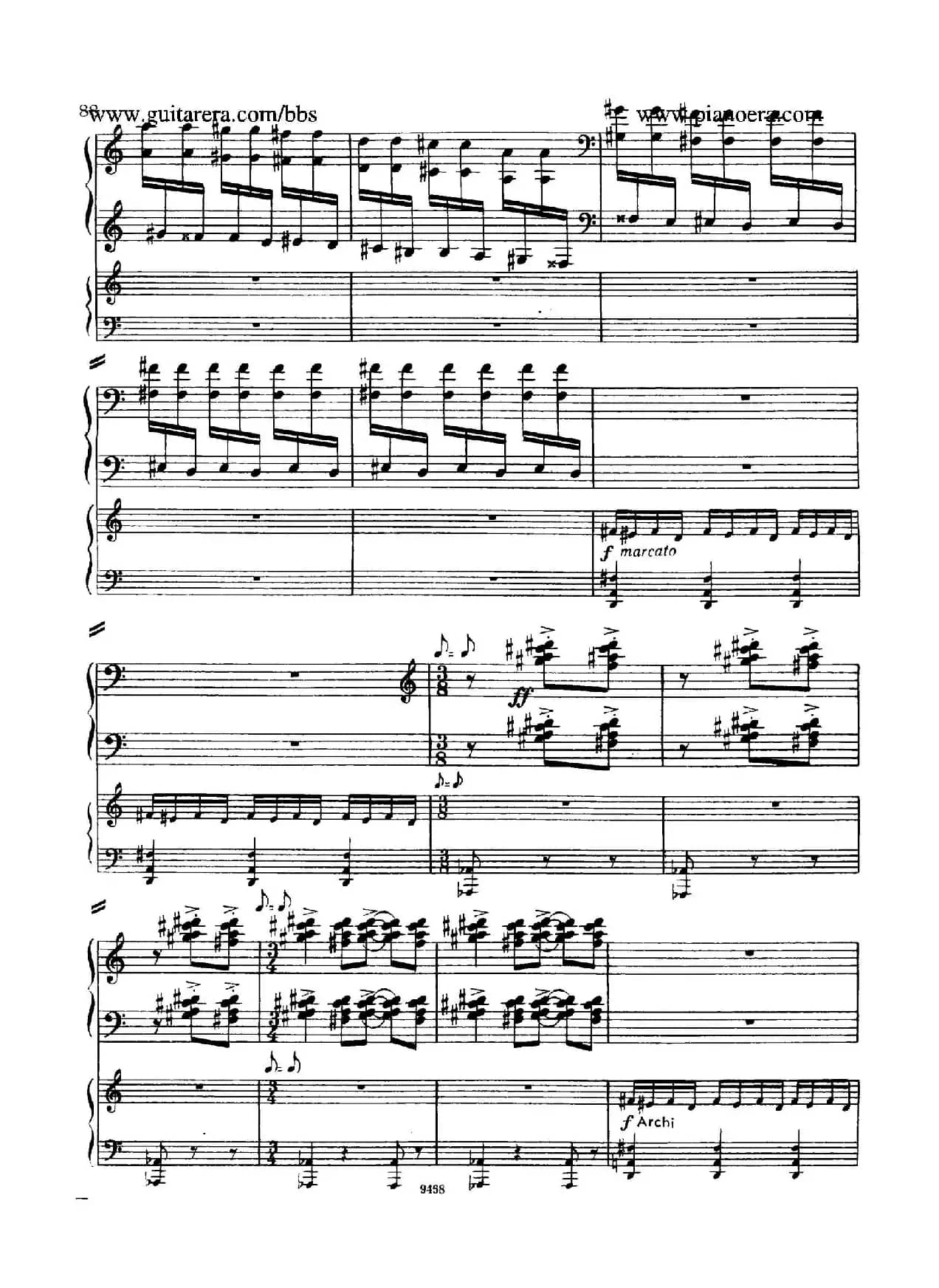 Piano Concerto in D-flat Major Op.37（降D大调钢琴协奏曲·Ⅲ·双钢琴）