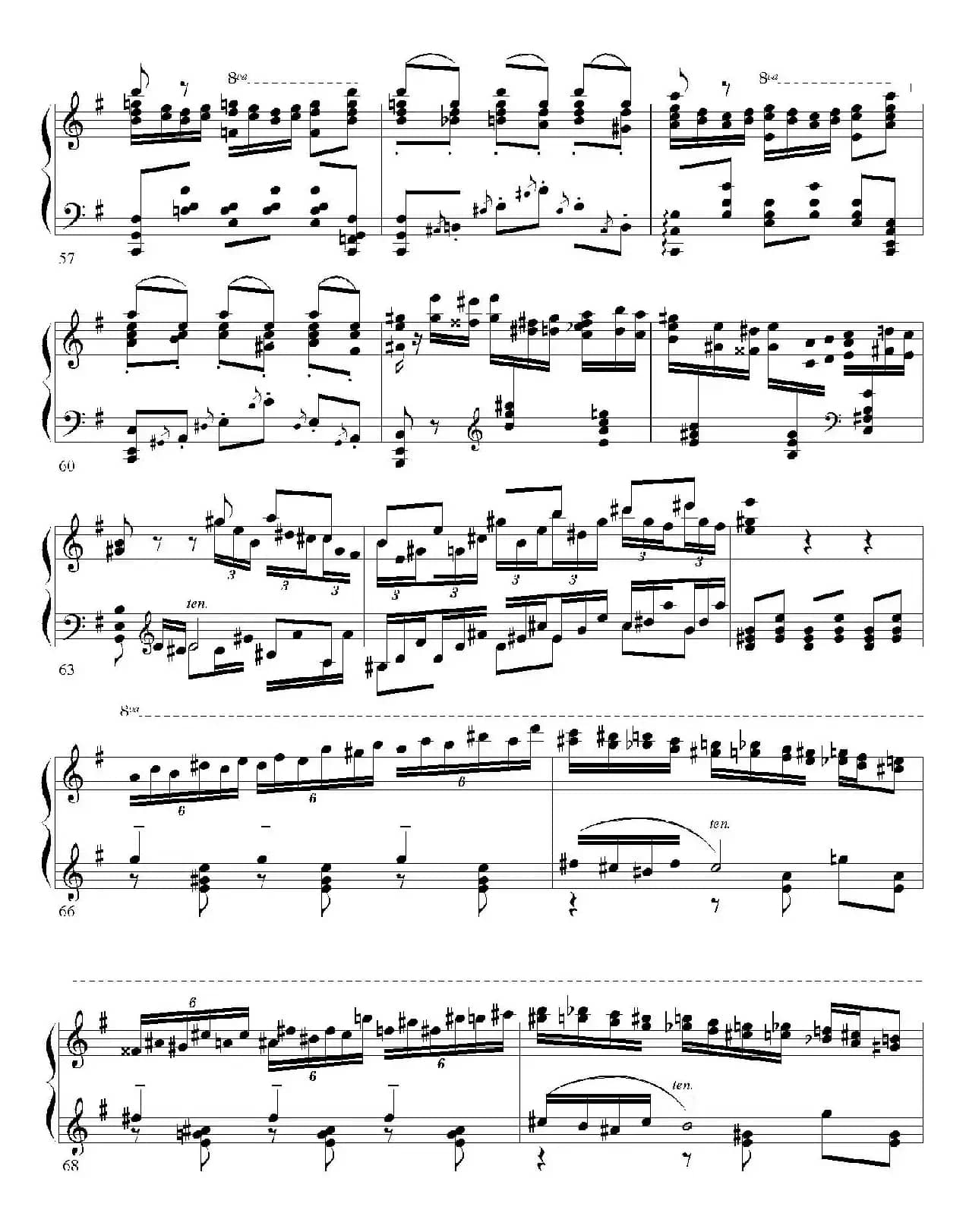 Carmen Variations 12 Pieces(12首卡门主题变奏曲·5)