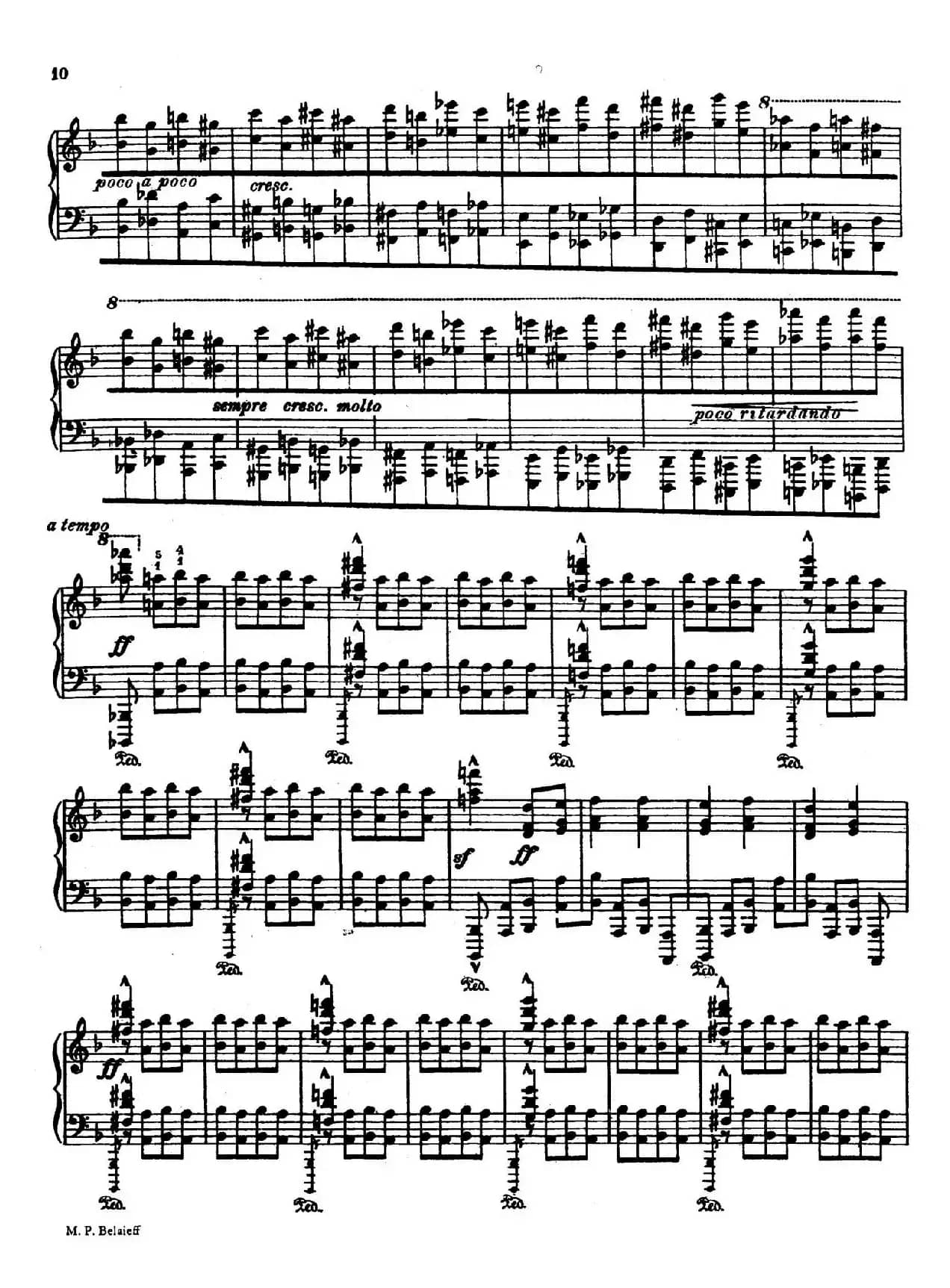 Toccata No.1 Op.1（第一托卡塔）