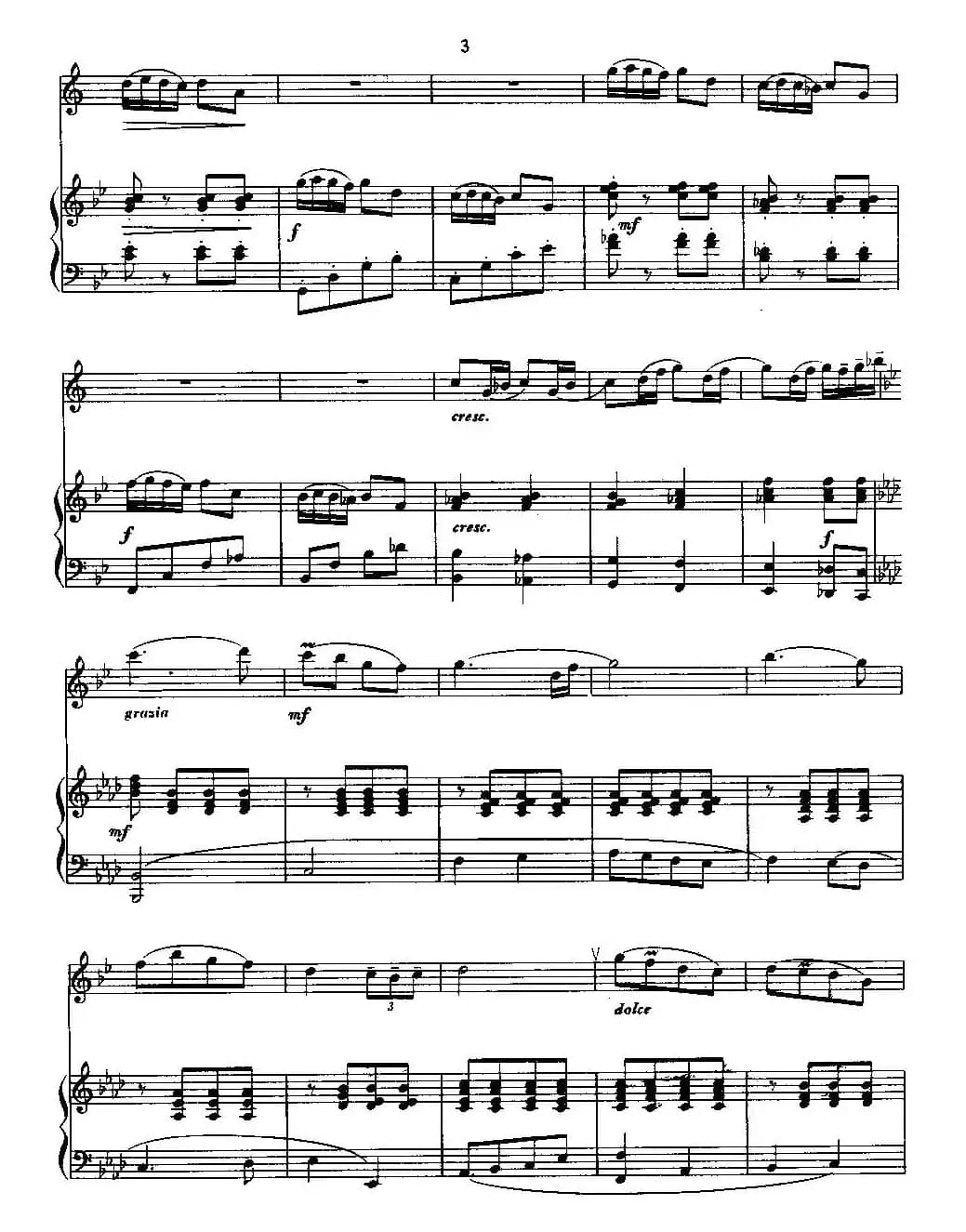 新迎春舞曲（单簧管+钢琴伴奏）