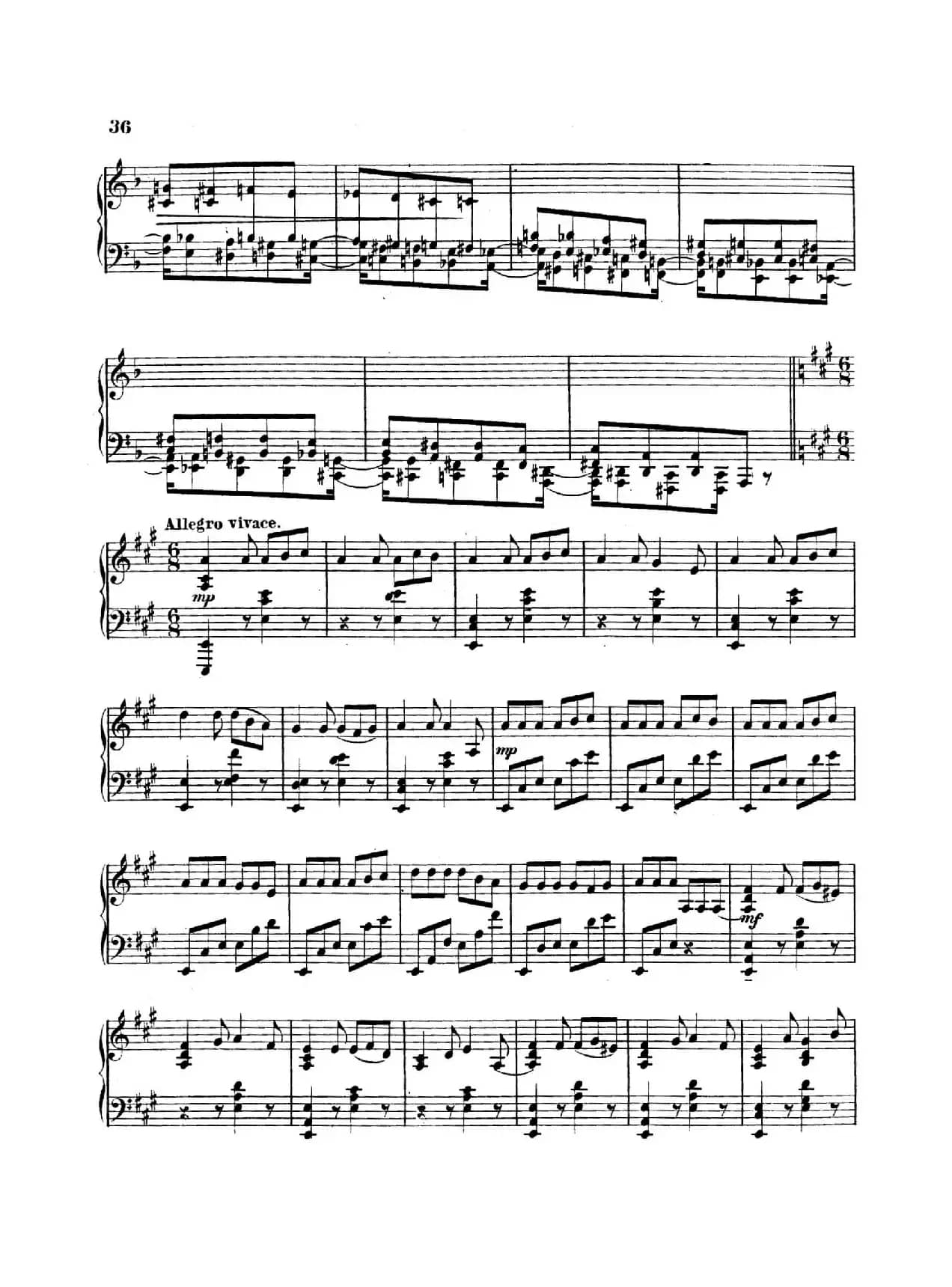 Variations on Yankee Doodle from Miscellenies Op.93（扬基嘟得主题变奏曲）