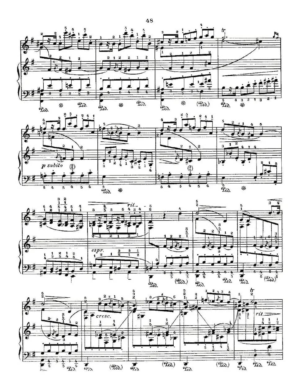 肖邦《练习曲》Fr.Chopin No 3