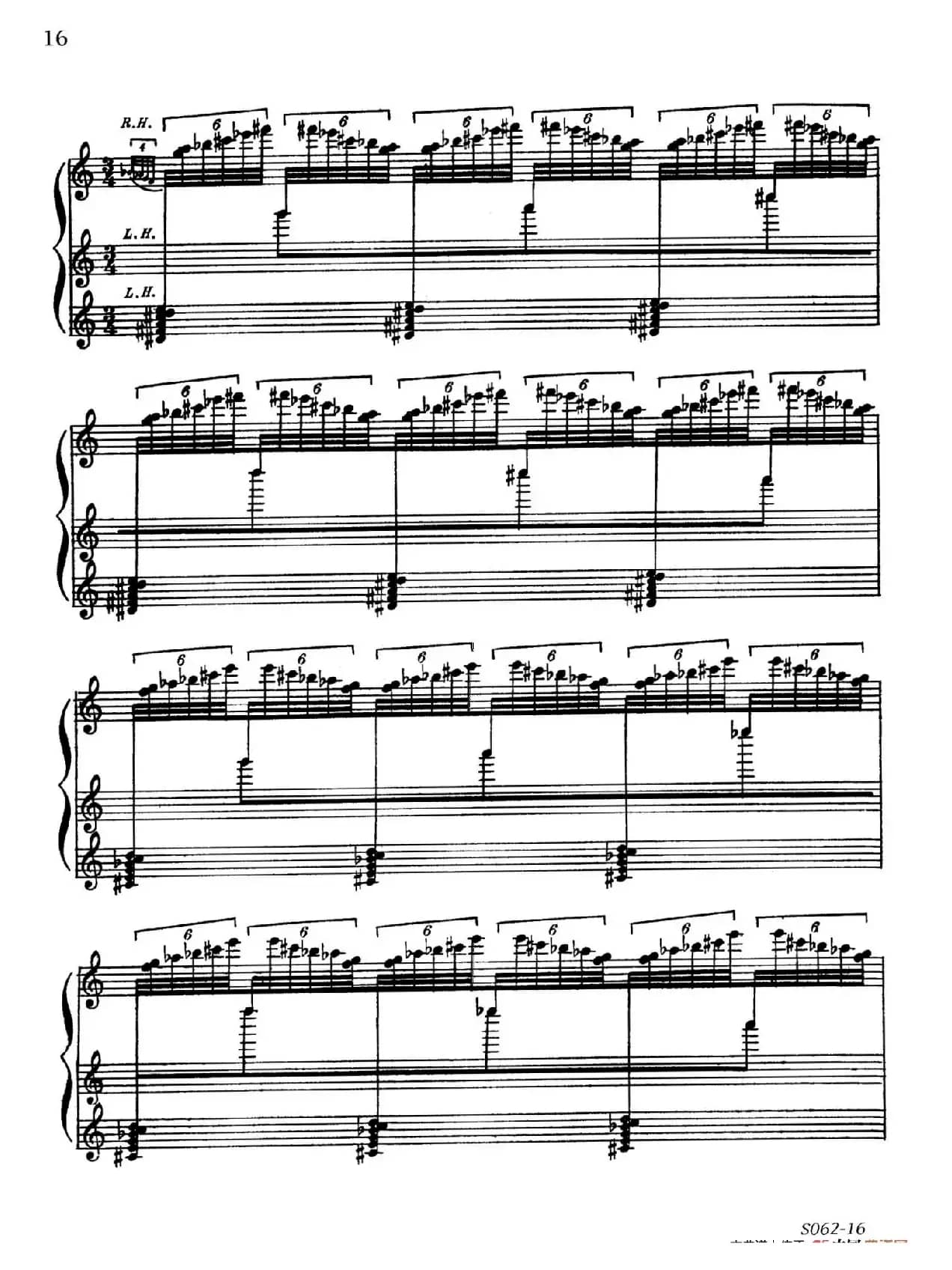 Arabesques Op.42(阿拉伯风格曲 9. 呼啸肆虐的风 )
