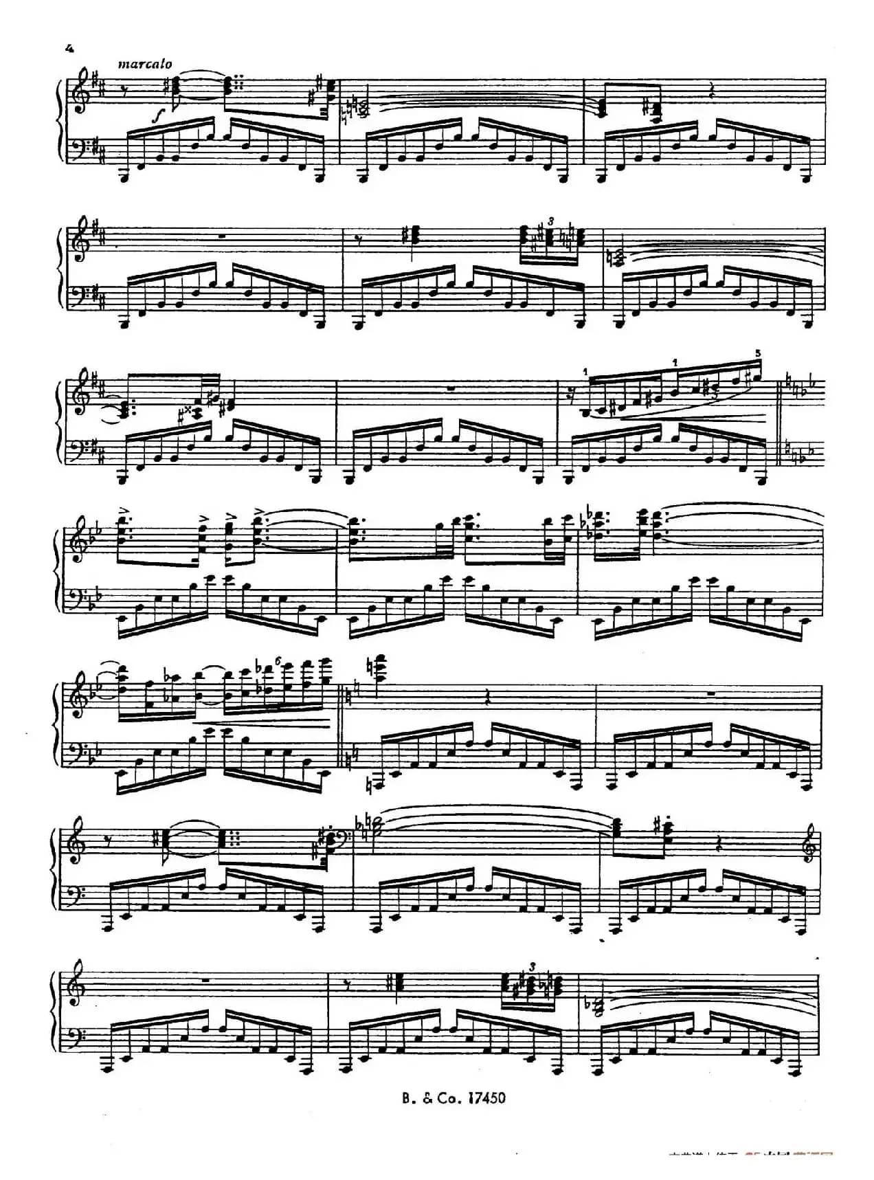 Premiere Etude de Concert Op.65(第一号音乐会练习曲)