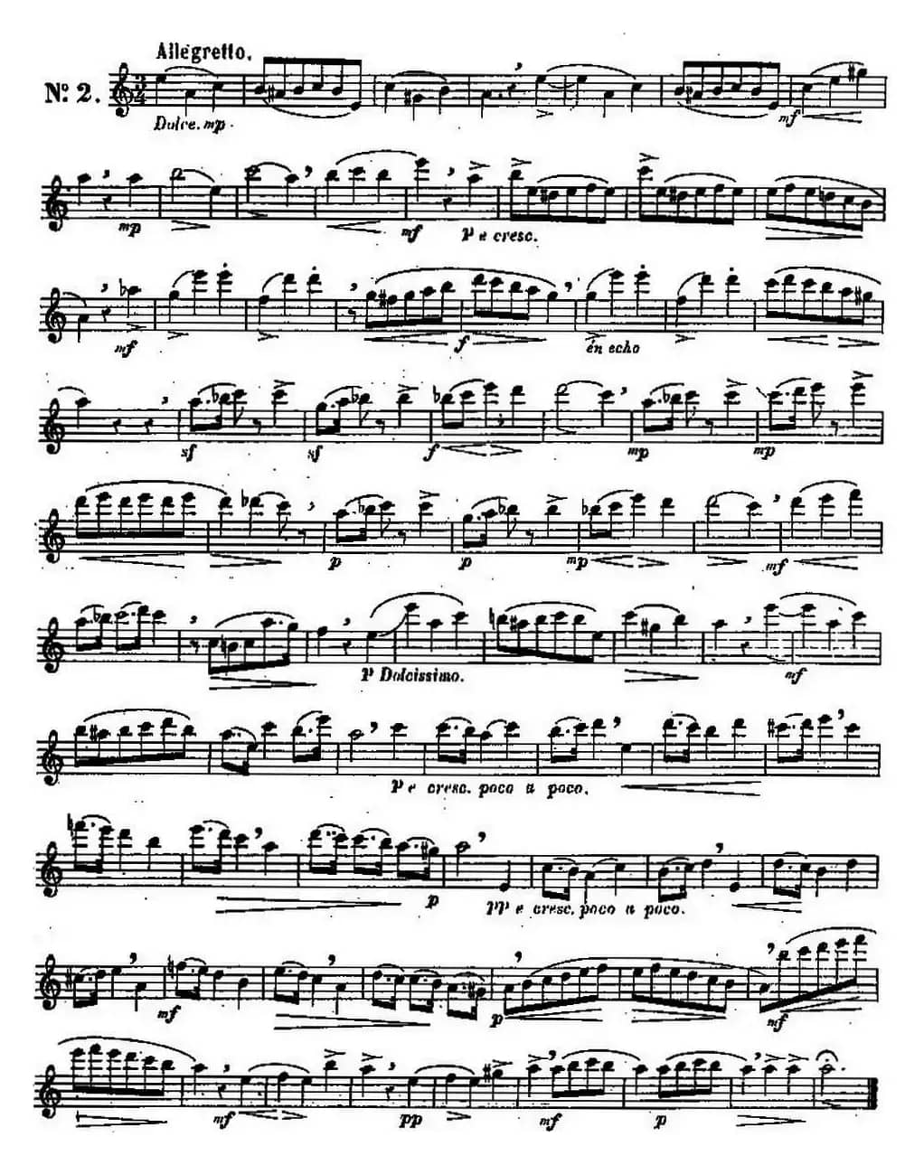 二十首练习曲作品131号（NO.2）