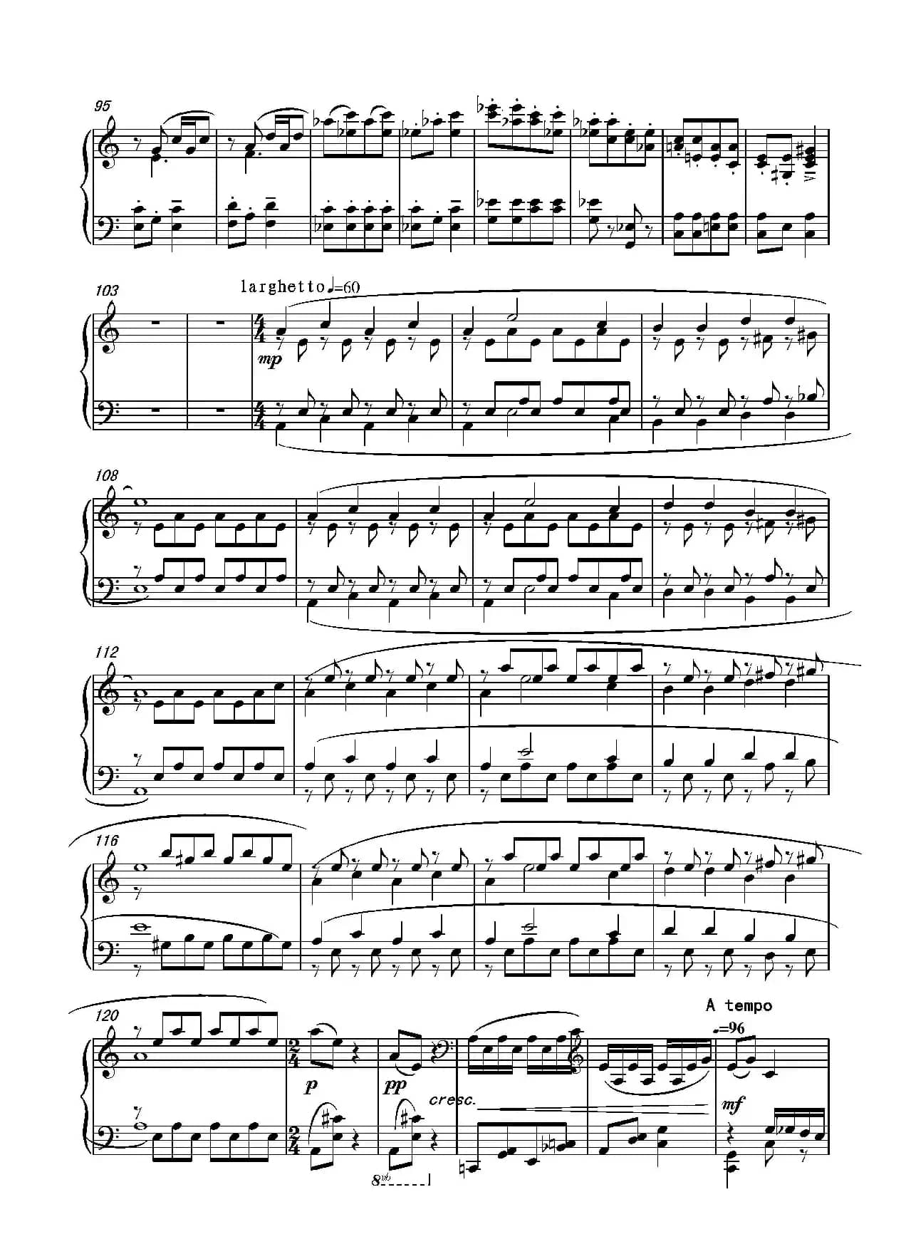 第14钢琴奏鸣曲 Piano Sonata NO.14‘Sonatine’(小奏鸣曲)