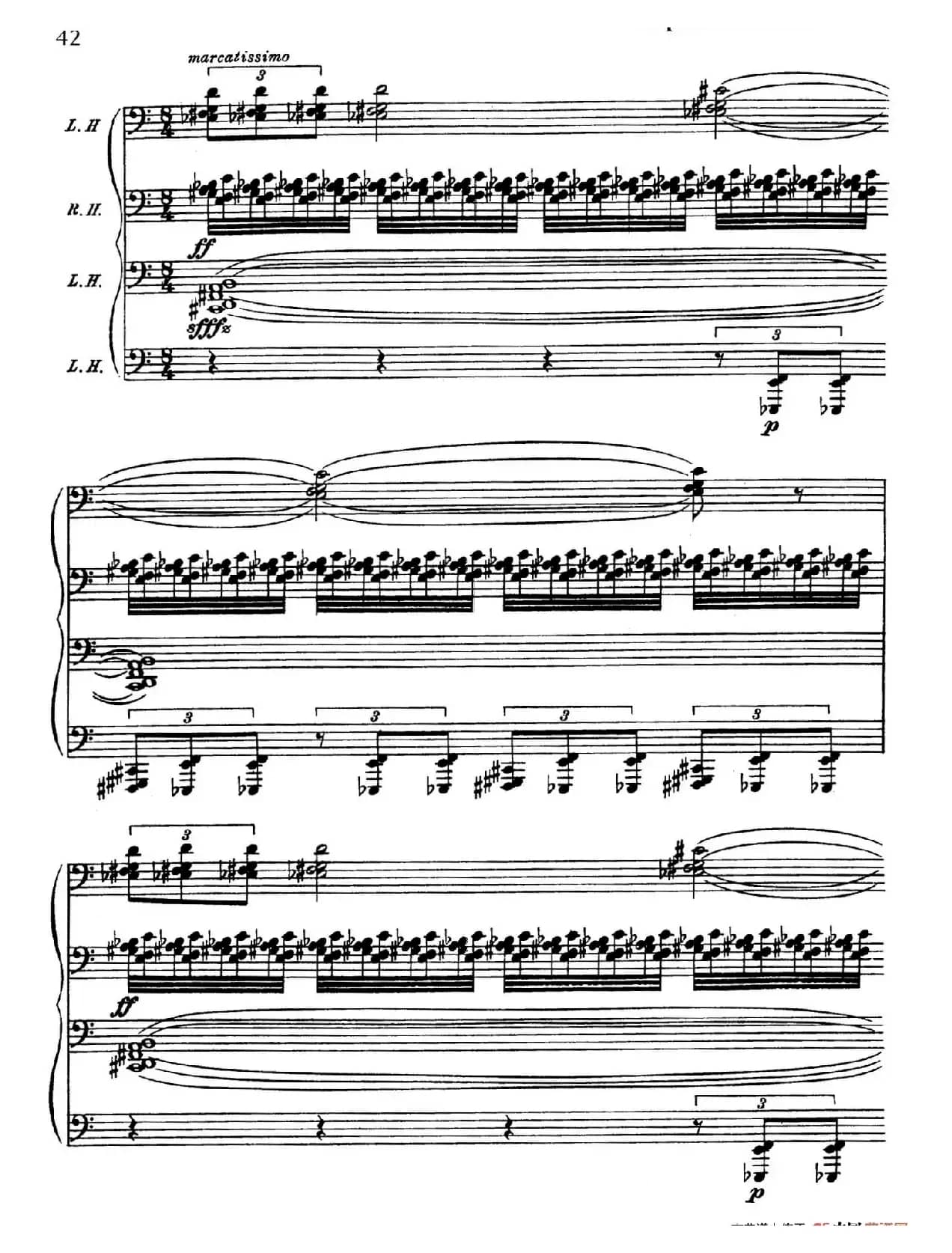 Poems of 1917 Op.41（1917之诗 8. 战争）