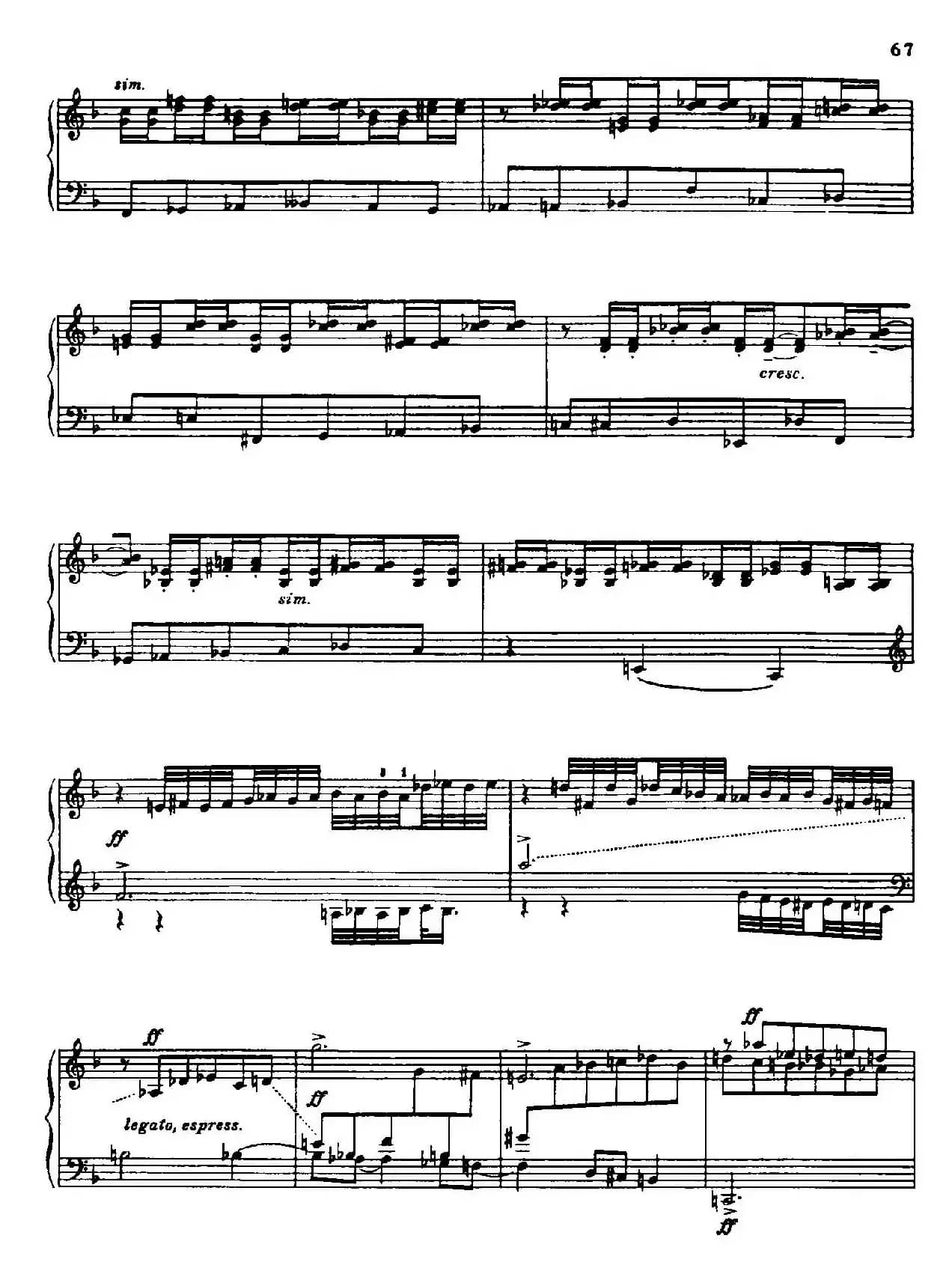 24 Preludes and Fugues Part.2 Op.45（24首前奏曲与赋格·第二部分·23）