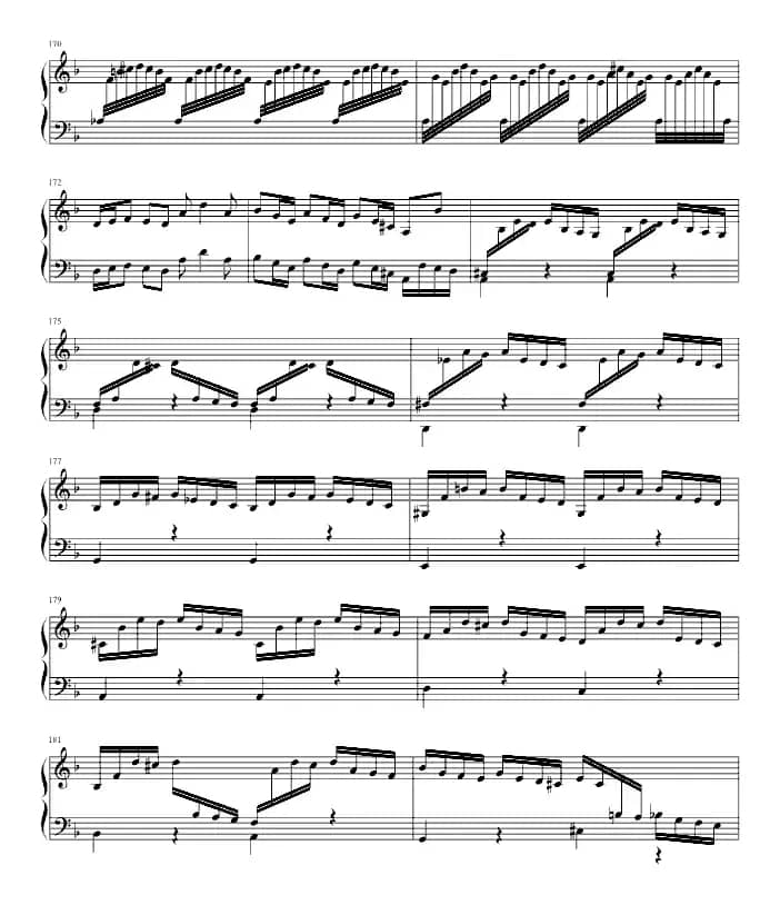 Concerto（巴赫第一键盘乐协奏）