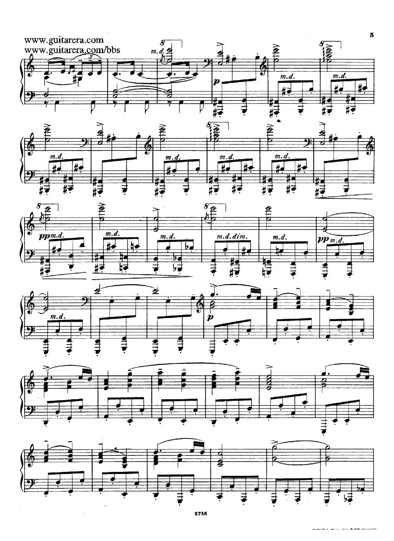 In the Steppes of Central Asia(在中亚细亚草原上·钢琴独奏版)