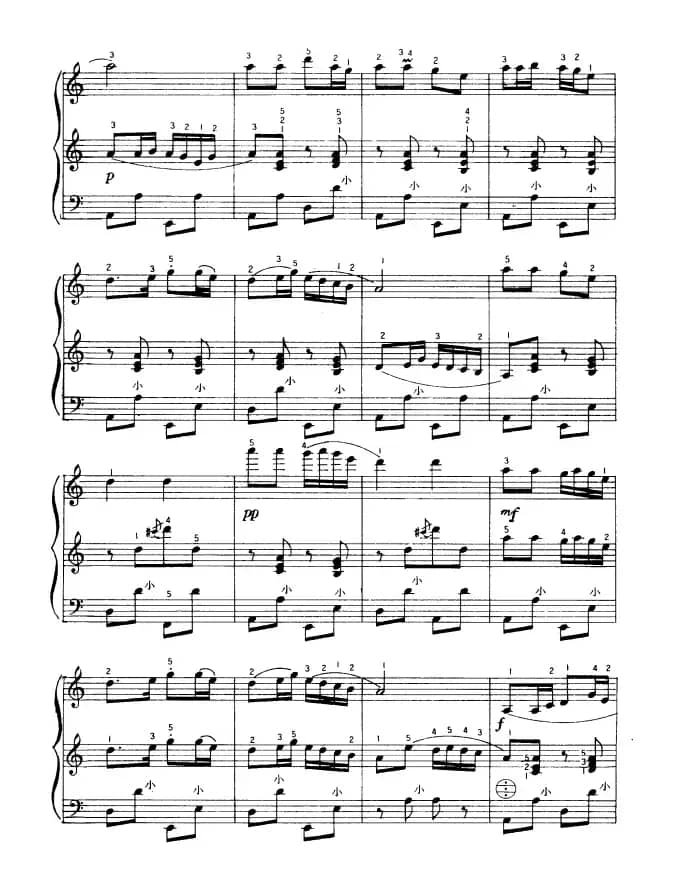 花儿与少年（二重奏）