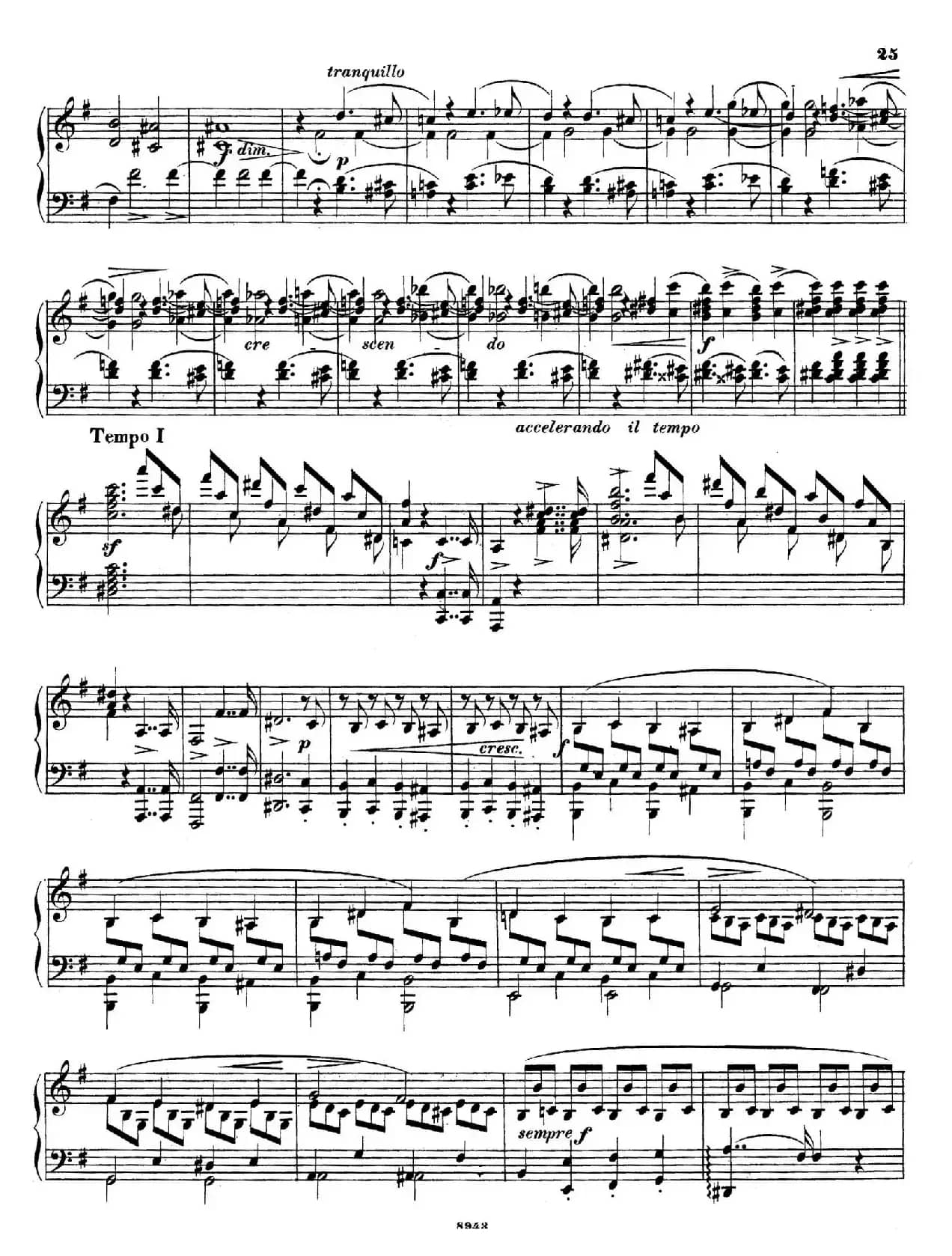 尼尔斯·加德 - e小调钢琴奏鸣曲