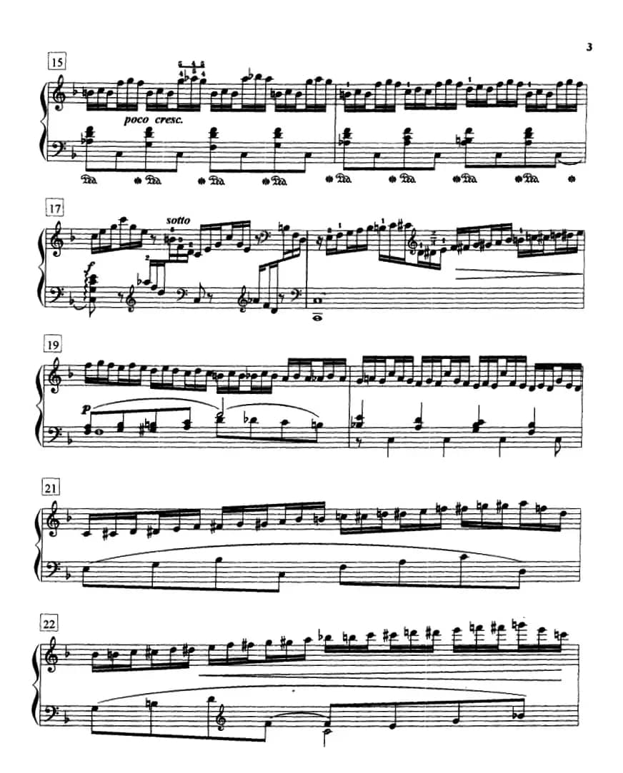 莫什科夫斯基练习曲（Op.72.No.6）
