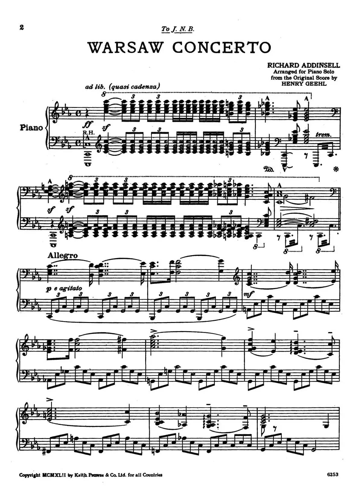 Warsaw Concerto（华沙协奏曲）