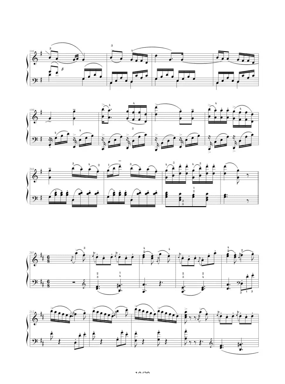 D大调奏鸣曲K.311（完整版）