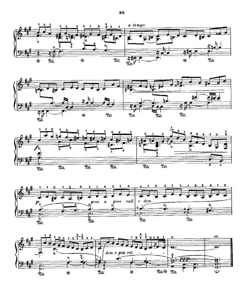 肖邦《练习曲》Fr.Chopin Op.25 No2-4