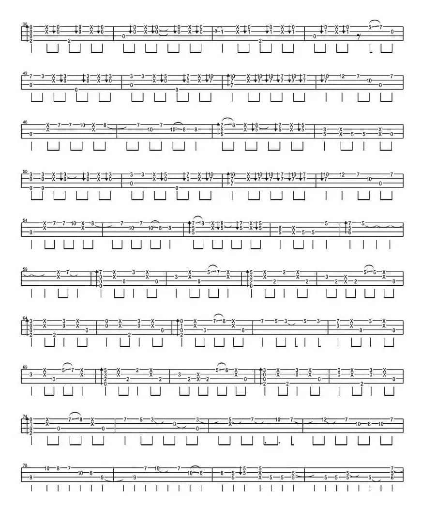 I'm yours（尤克里里指弹谱、郑成河演奏版）