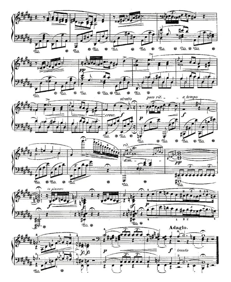 B大调夜曲Op.32-1（Deux  Nocturnes）