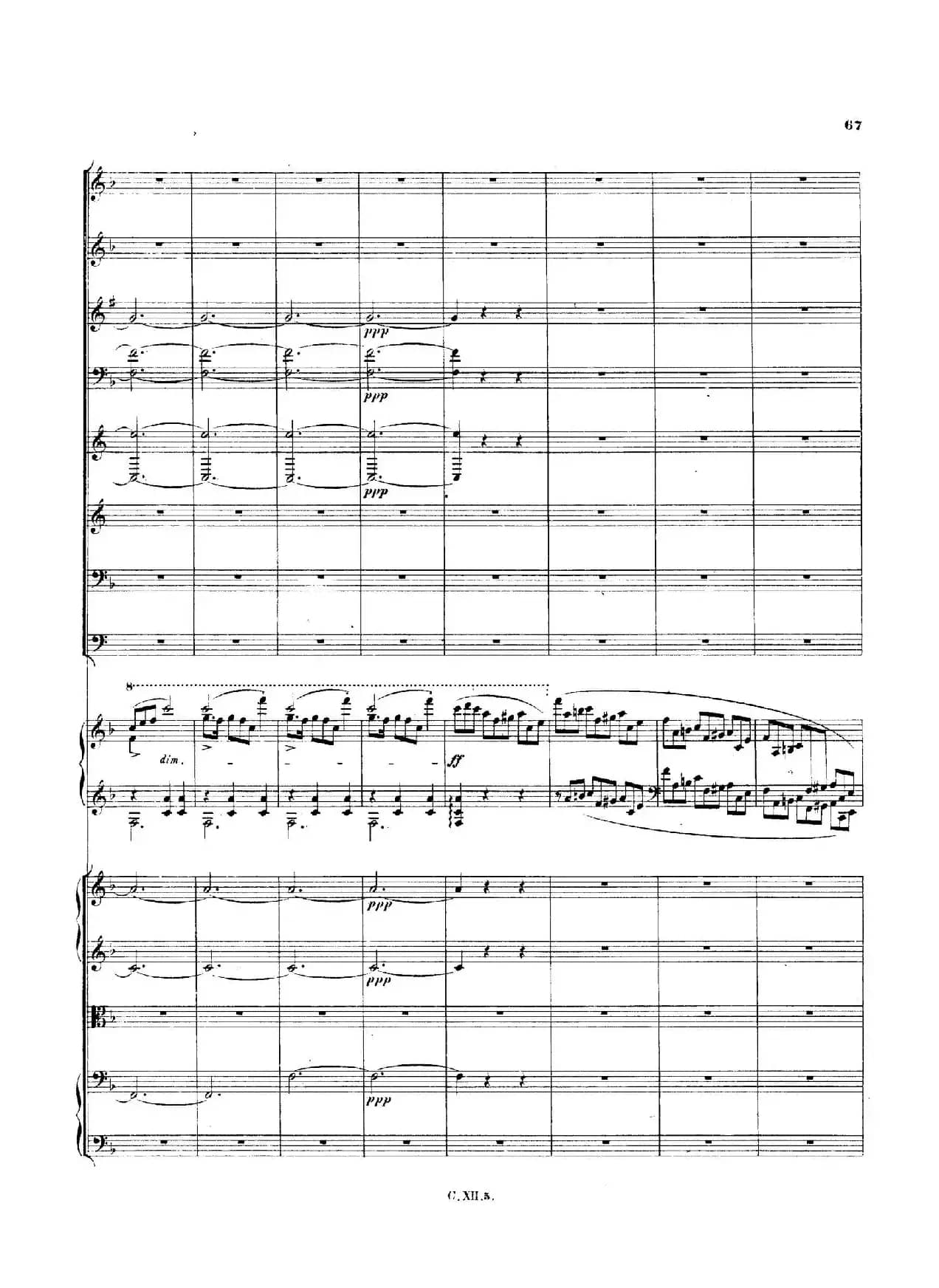 Piano Concerto No.2 in f Minor Op.21（f小调第二钢琴协奏曲·总谱）