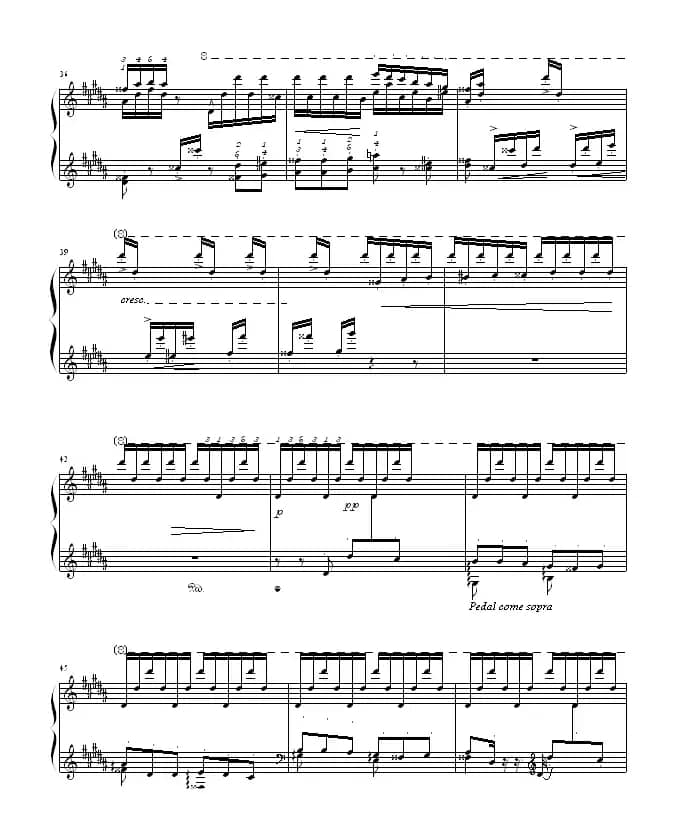 钟（帕格尼尼大练习曲III 、“清代皇帝”制谱版）