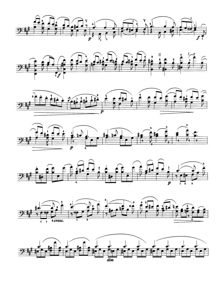 大提琴考级教程·第十级（大提琴）