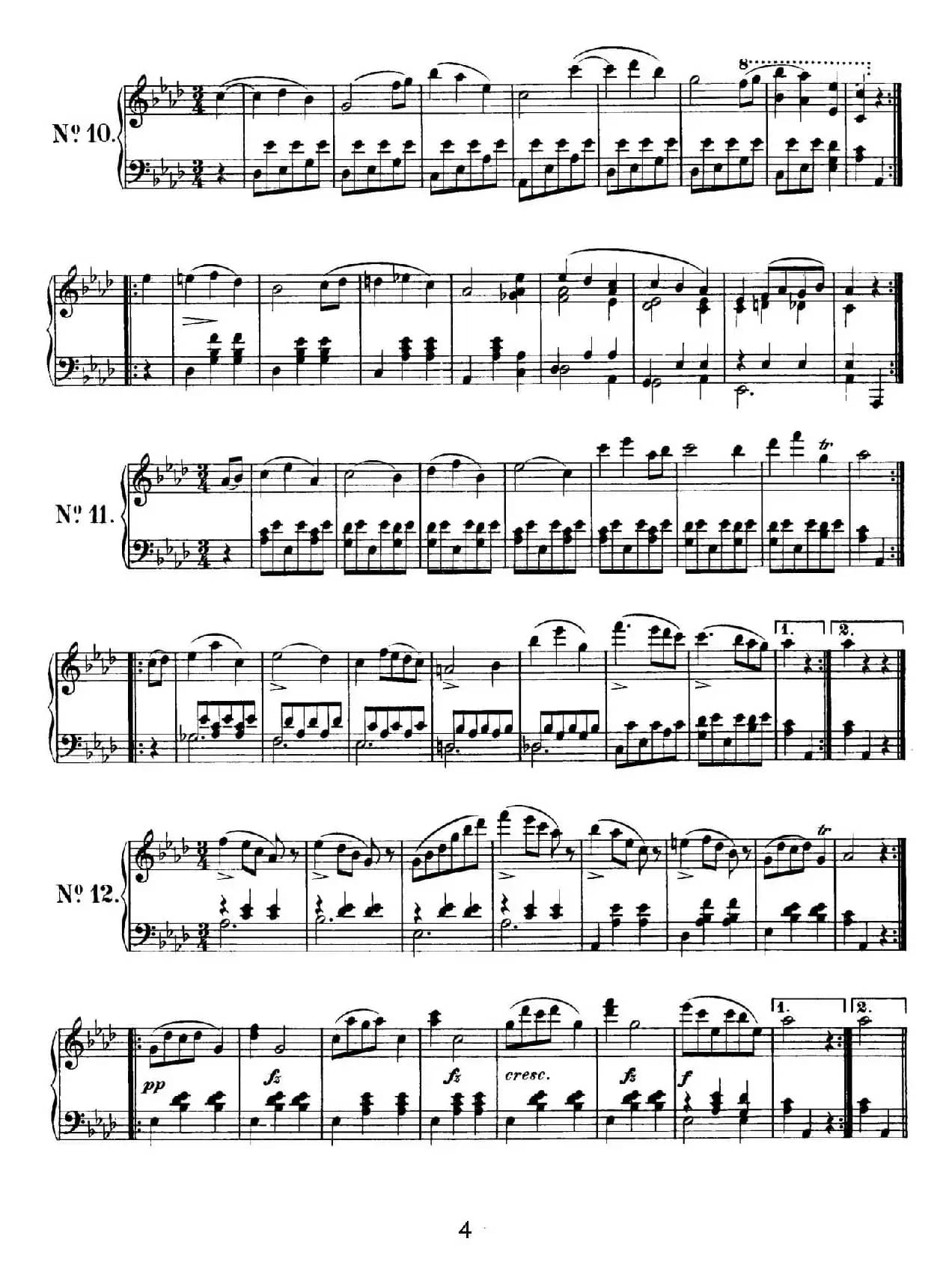 36 Original Dances D.365 Op.9（36首原创舞曲集）