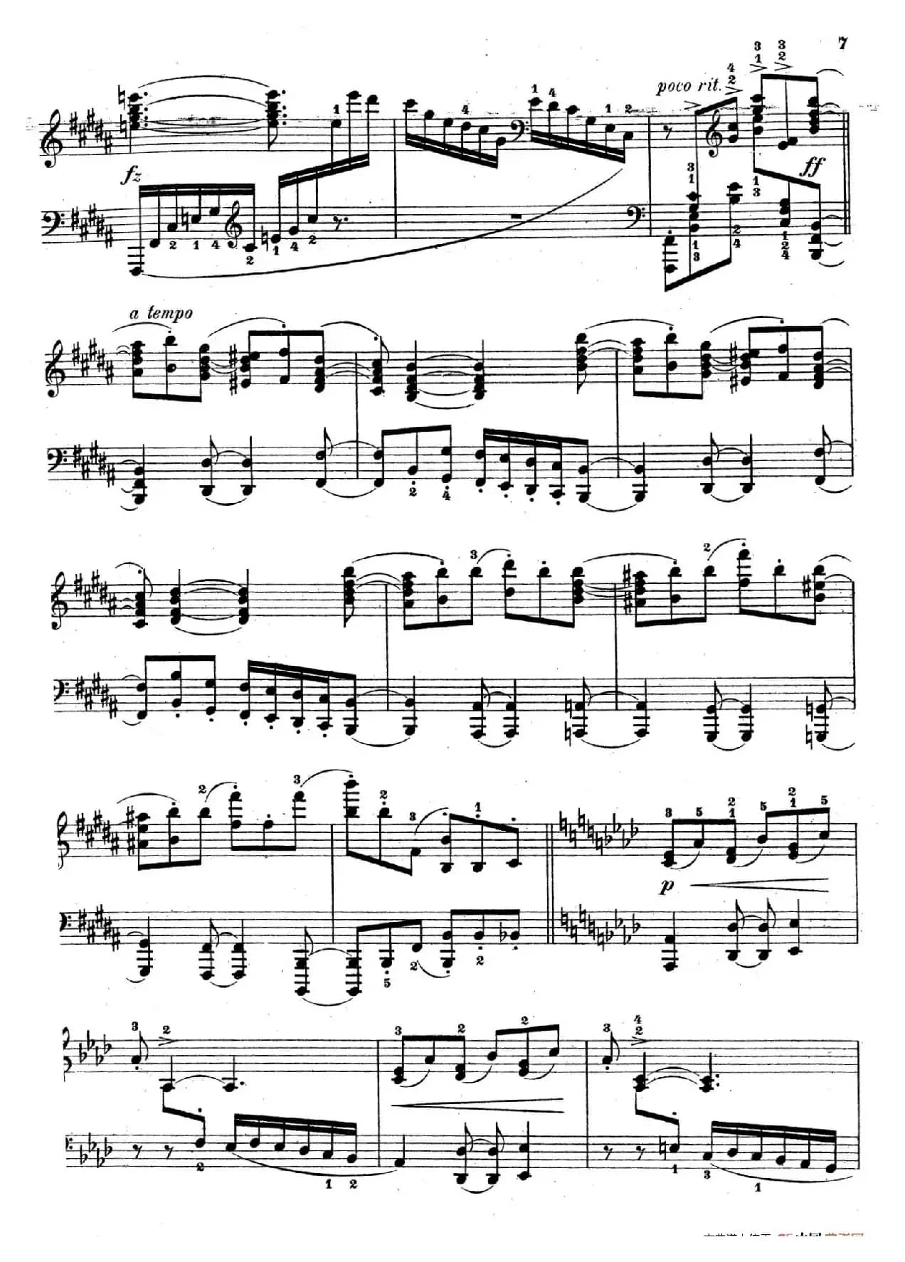 Six Pieces Op.32（6首小品·5. 快乐小回旋曲）