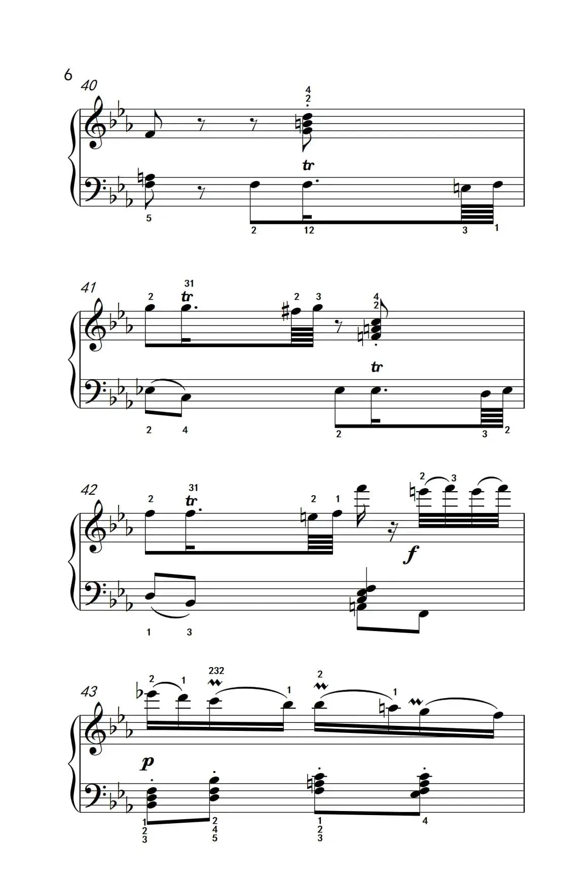 奏鸣曲 Opus 7 第四乐章（贝多芬奏鸣曲集 2）