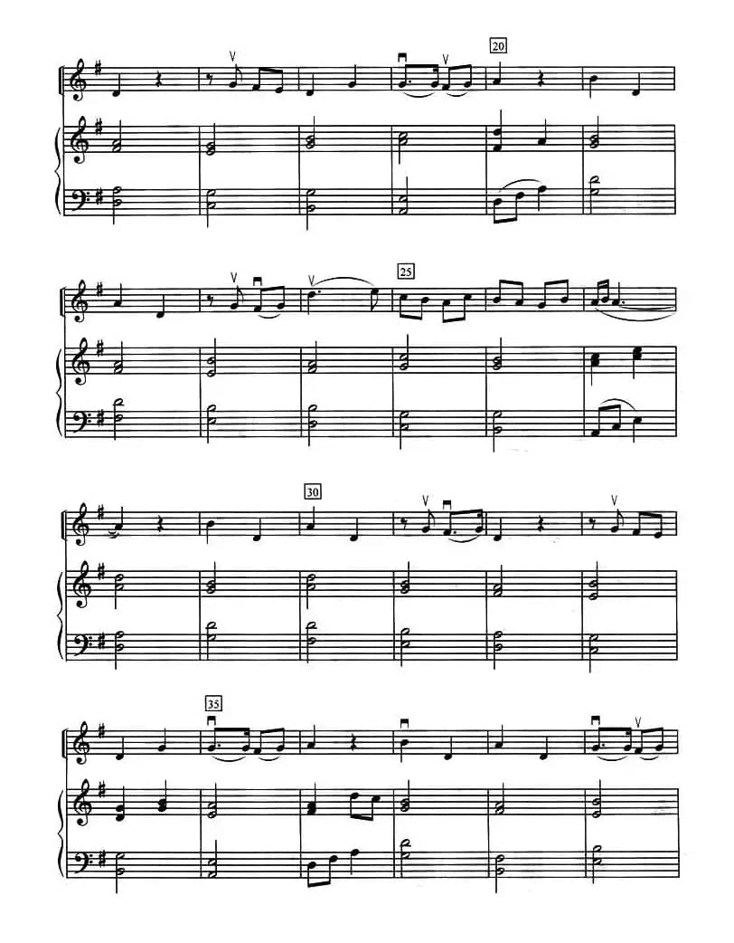 做你的男人（小提琴+钢琴伴奏）